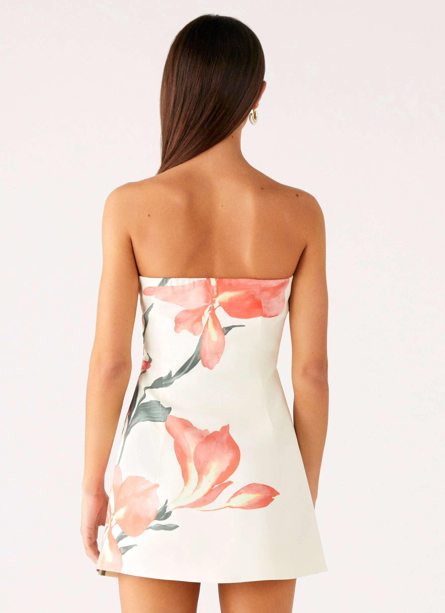 Denby Strapless Mini Dress - Siena Floral - Image 7