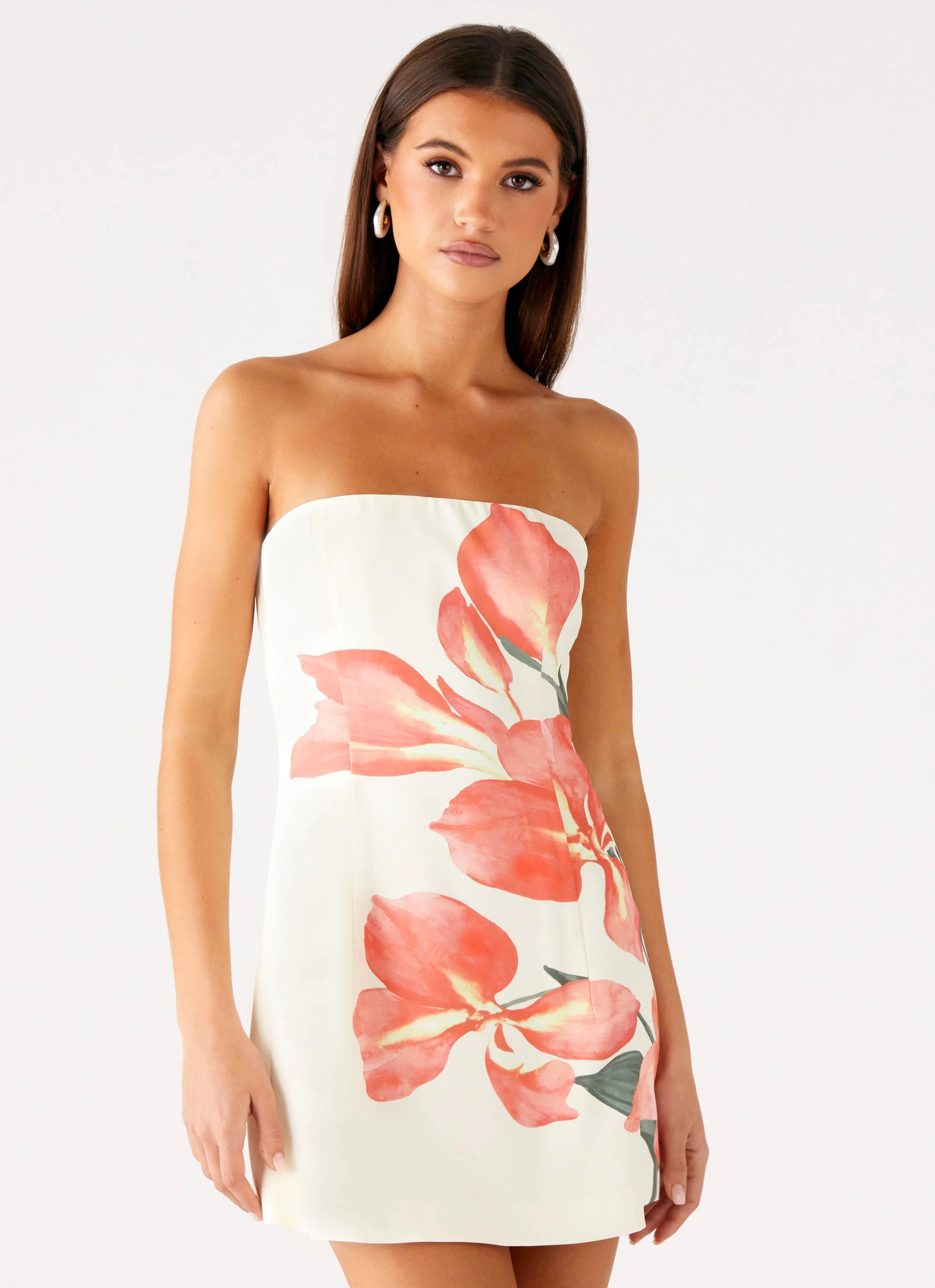 Denby Strapless Mini Dress - Siena Floral - Image 8