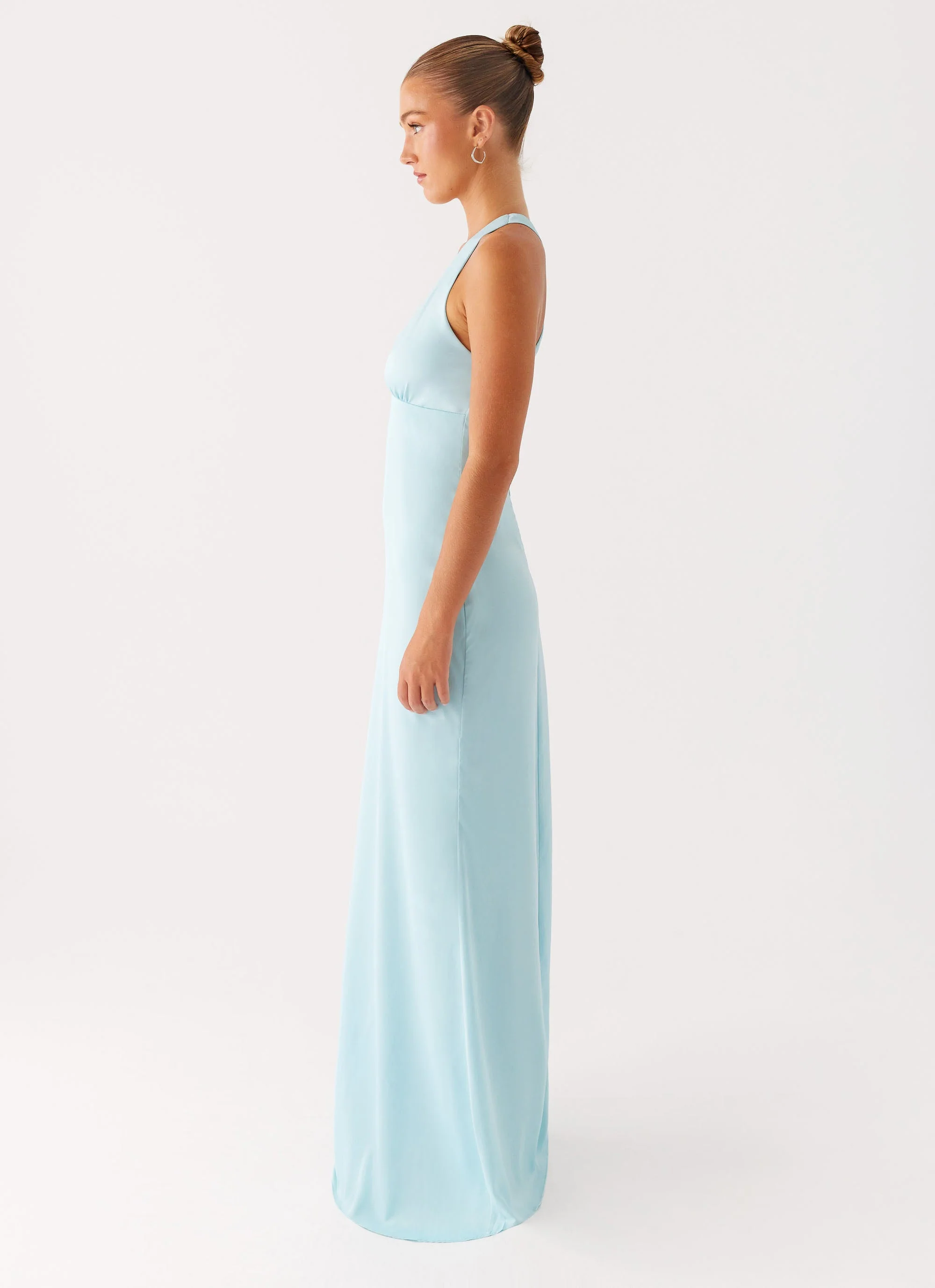 Desi Halterneck Maxi Dress - Mint - Image 3