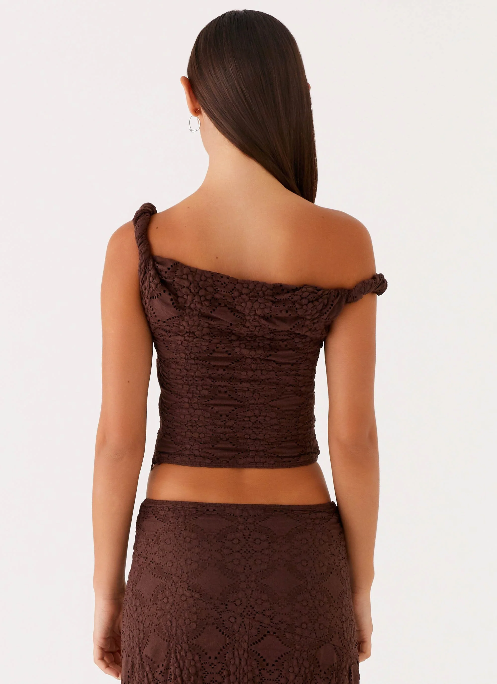 Diamond Sky Top - Chocolate - Image 4