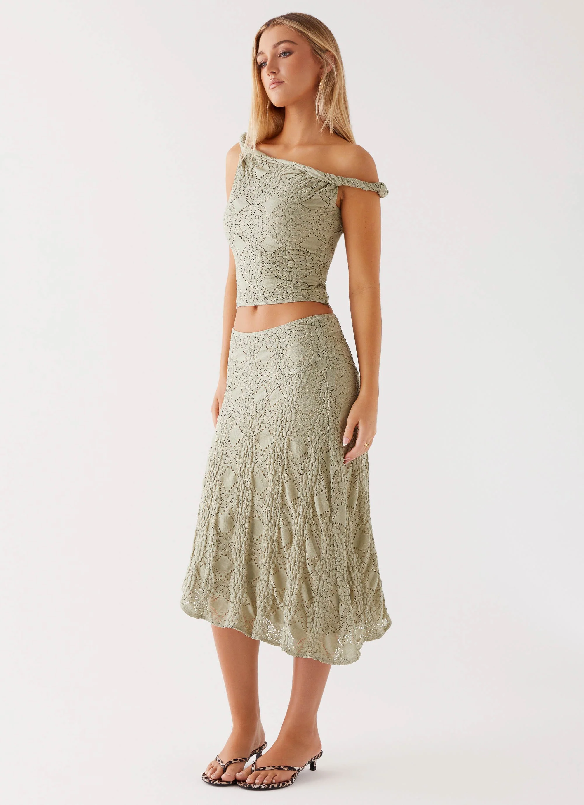 Diamond Sky Top - Sage - Image 5