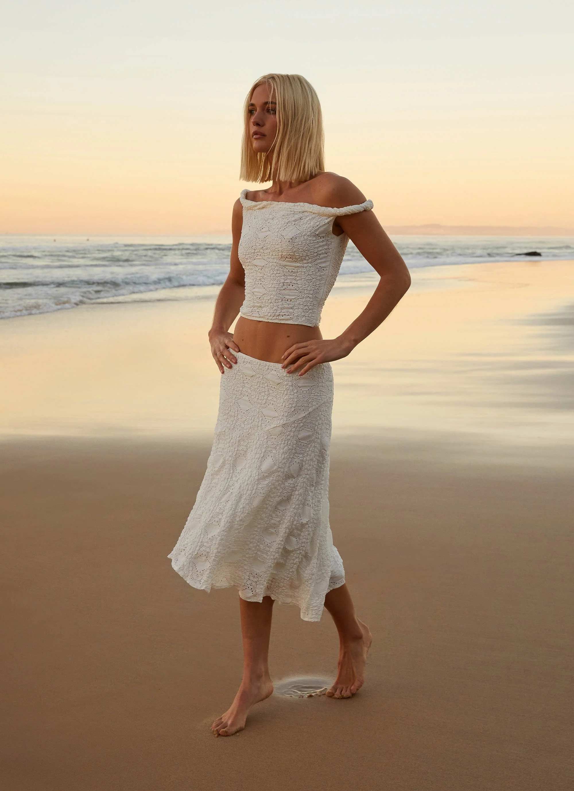 Diamond Sky Top - White - Image 4