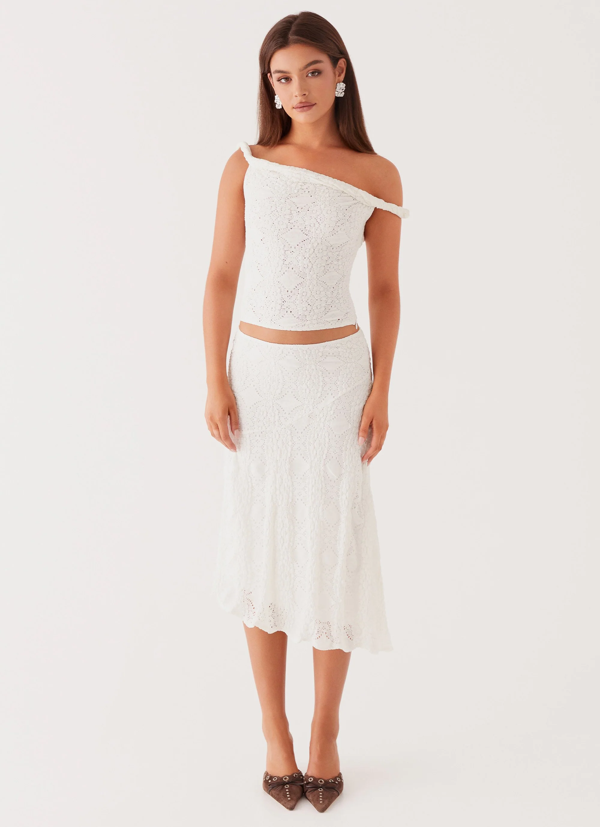 Diamond Sky Top - White - Image 5
