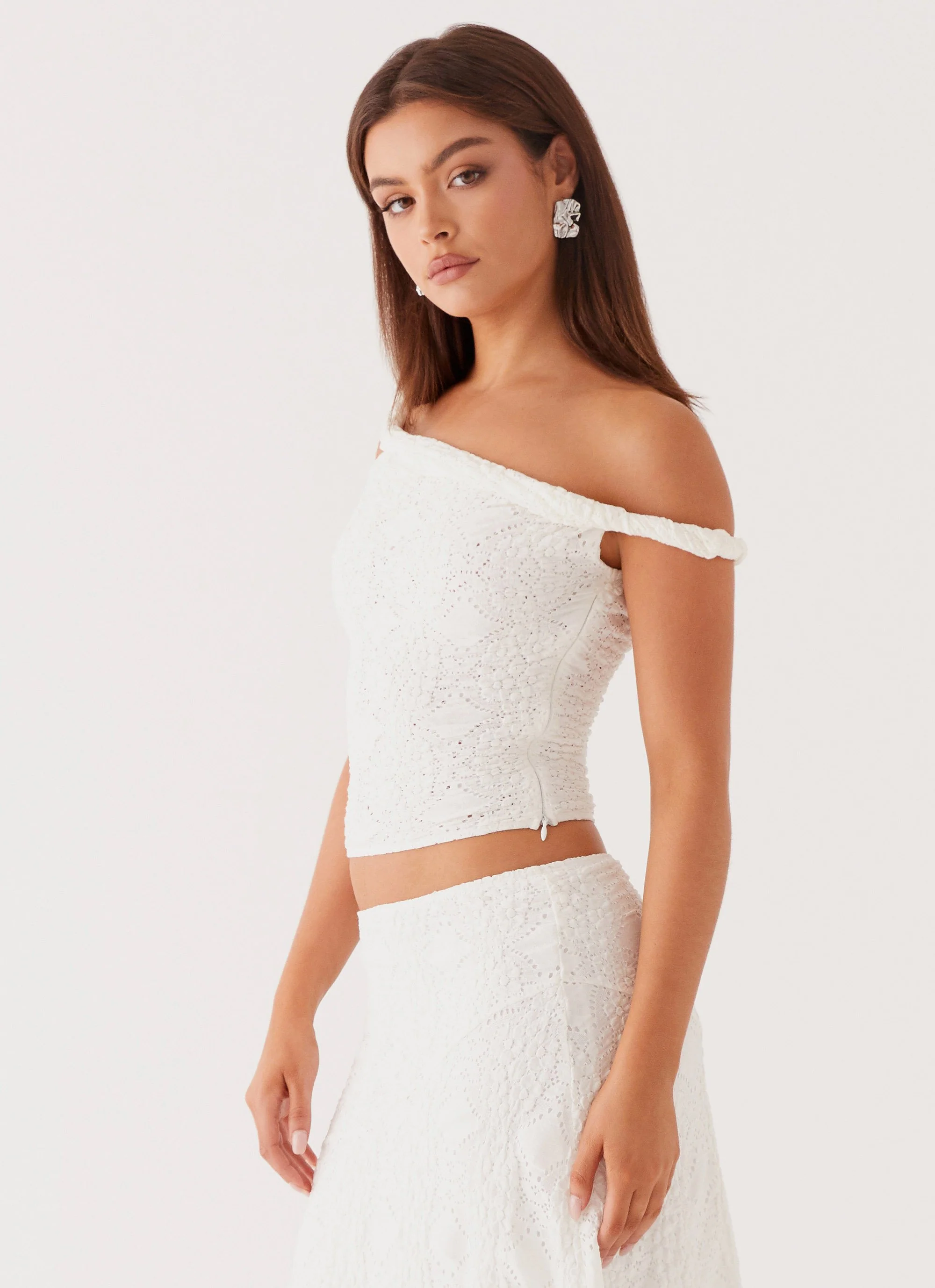 Diamond Sky Top - White - Image 6
