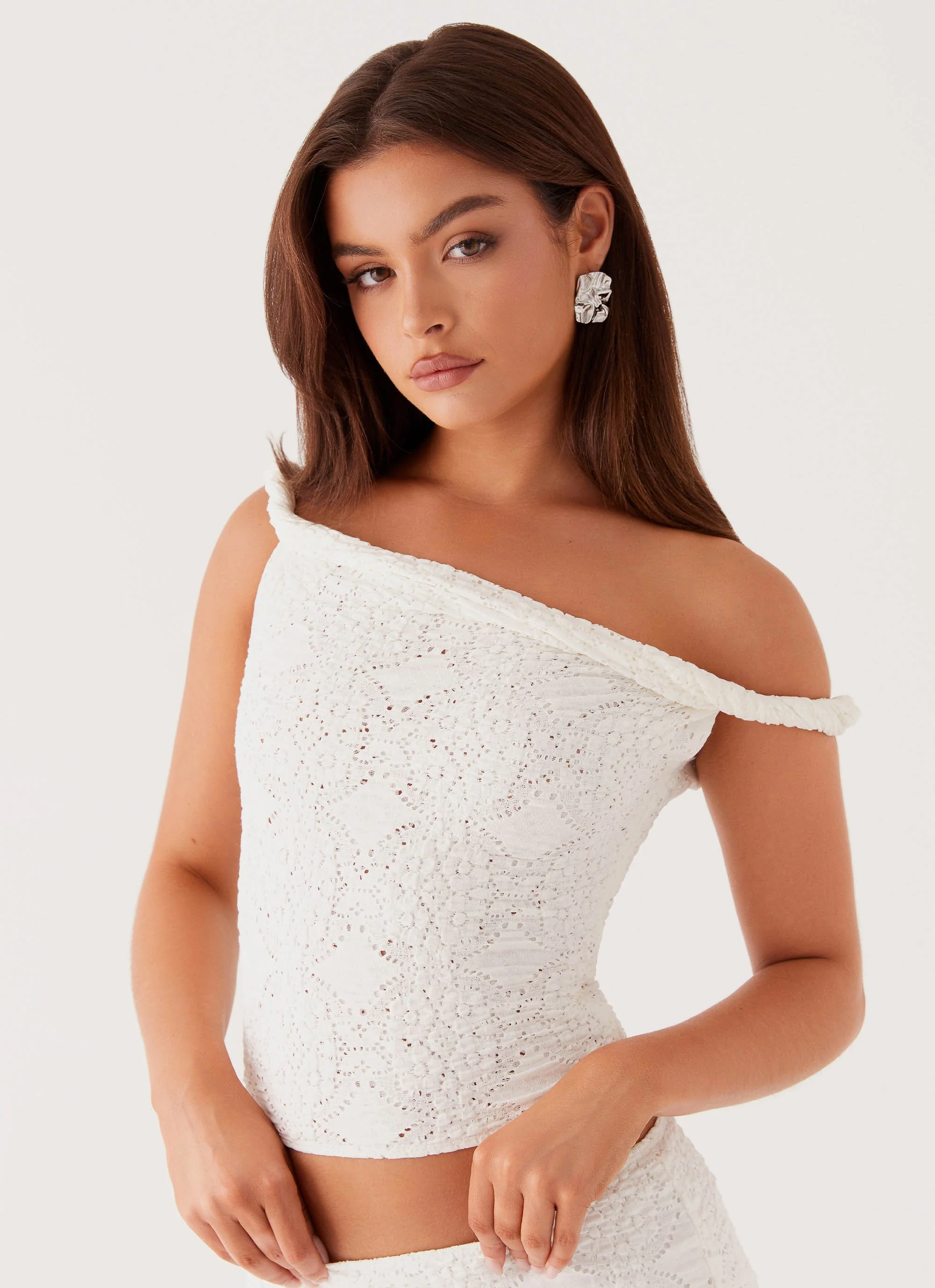 Diamond Sky Top - White - Image 8