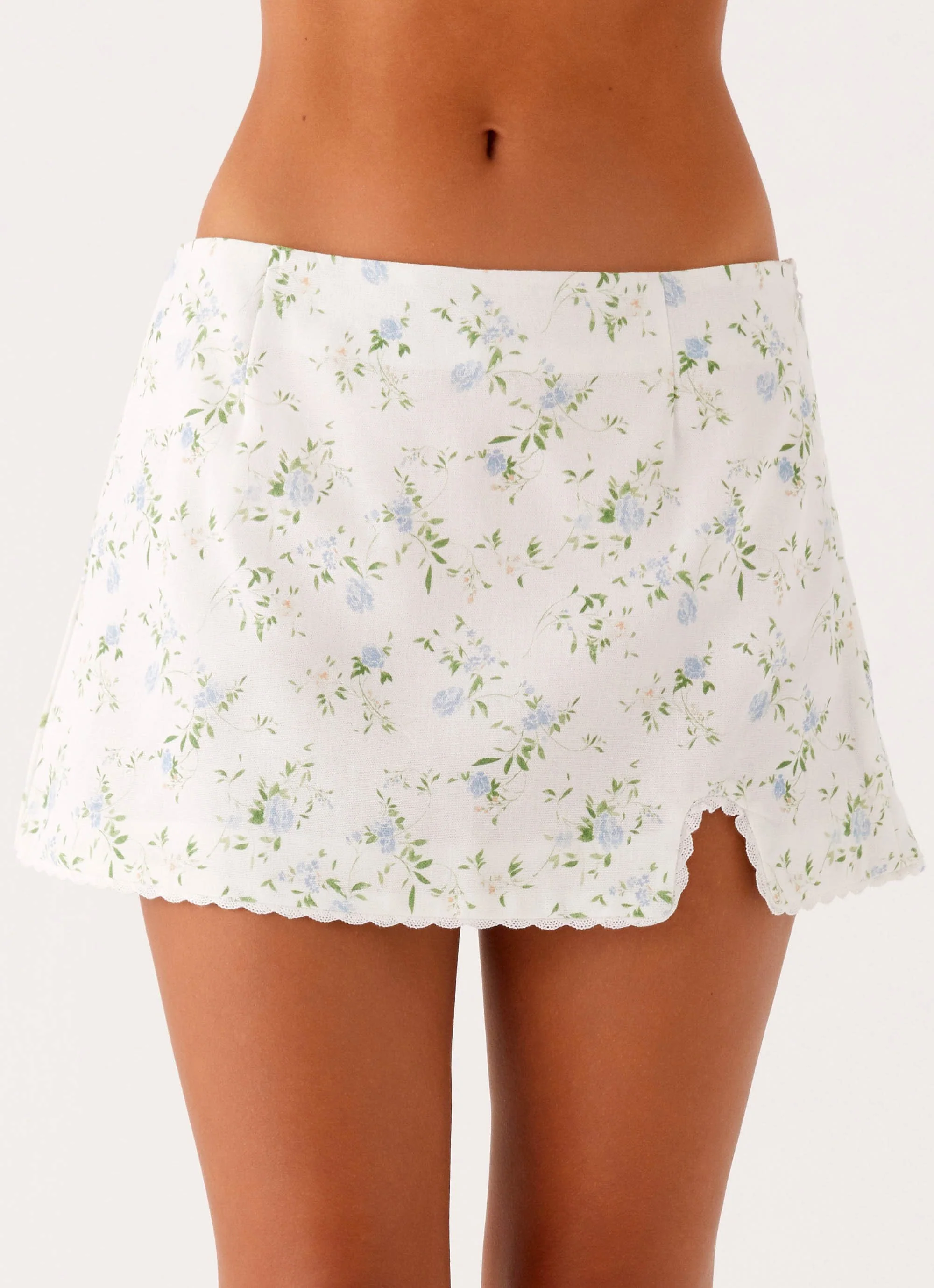 Disconnect Mini Skirt - Vintage Ditsy Floral - Image 5