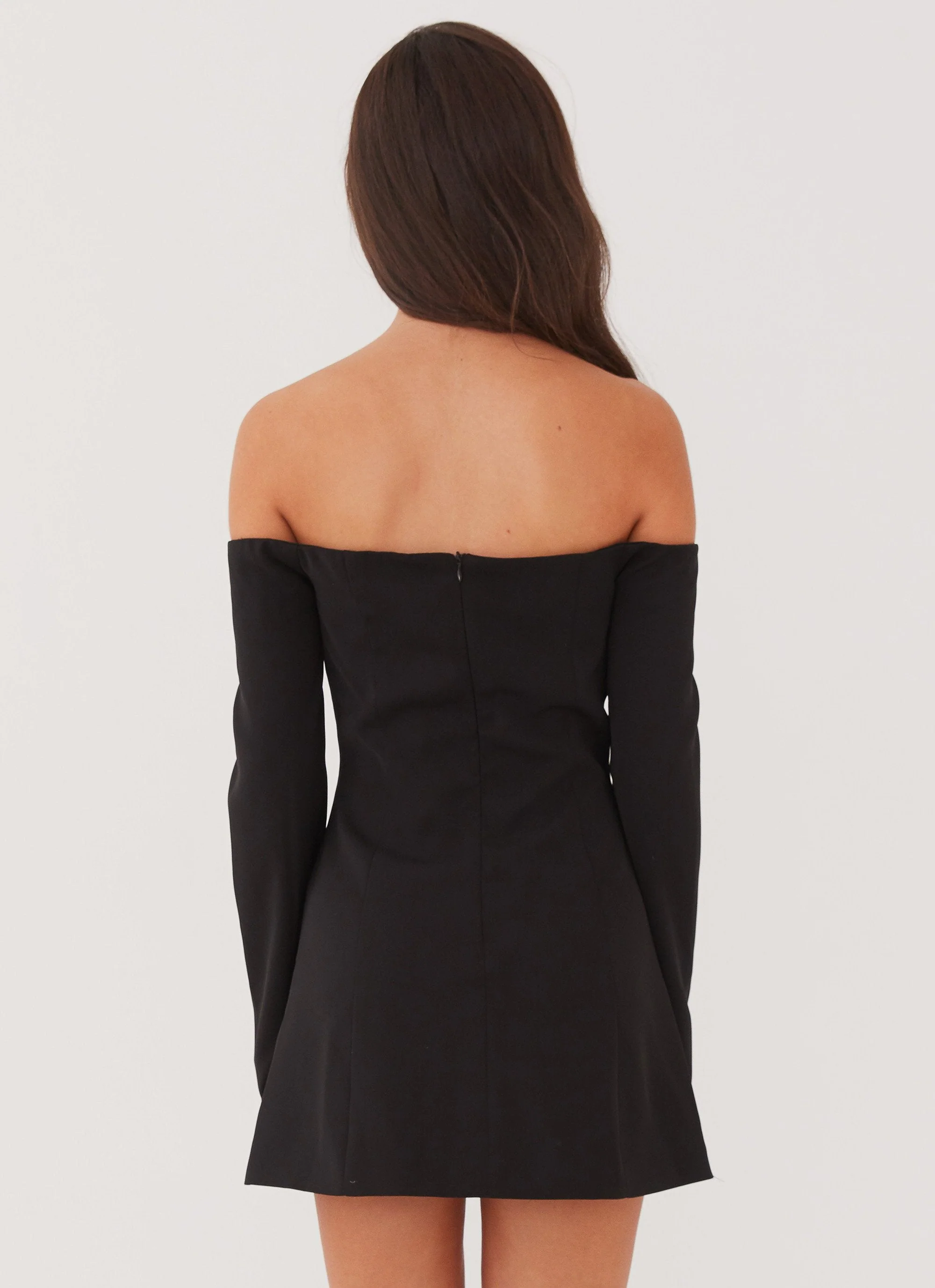 Dominique Blazer Mini Dress - Black - Image 4