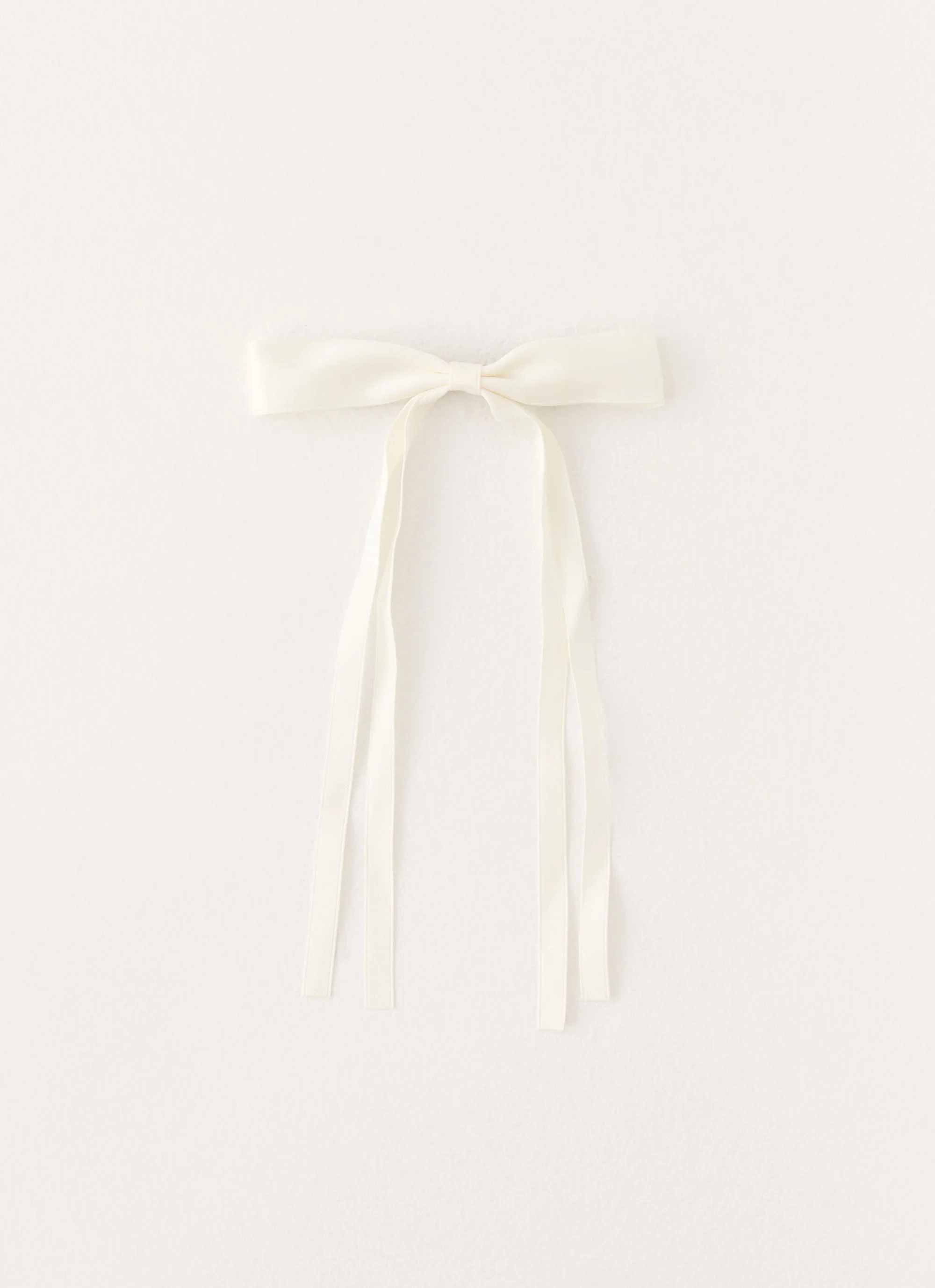 Dorothy Bow Hair Clip - Ivory - Image 2