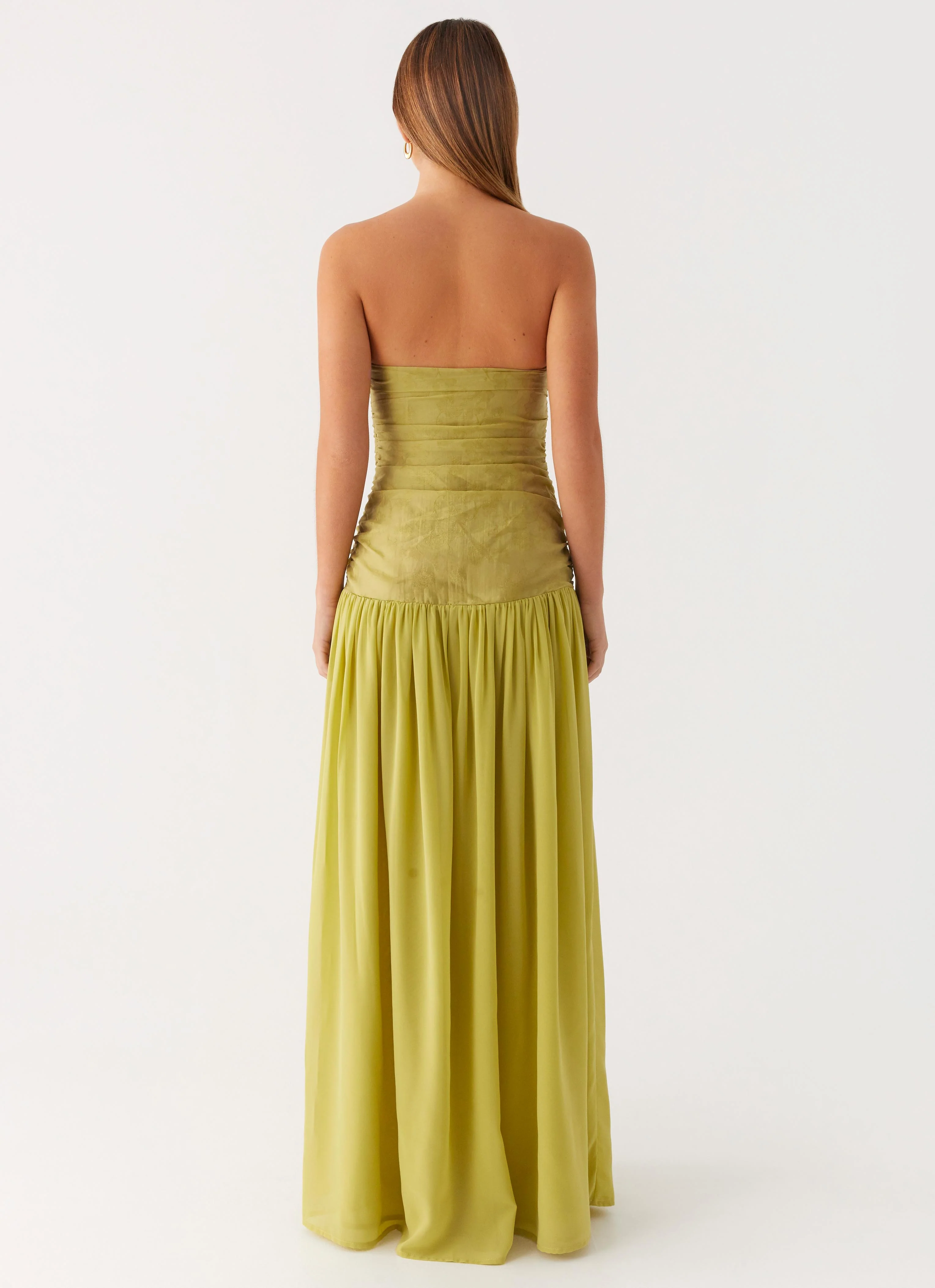 Dreamer Maxi Dress - Lime Zest - Image 3