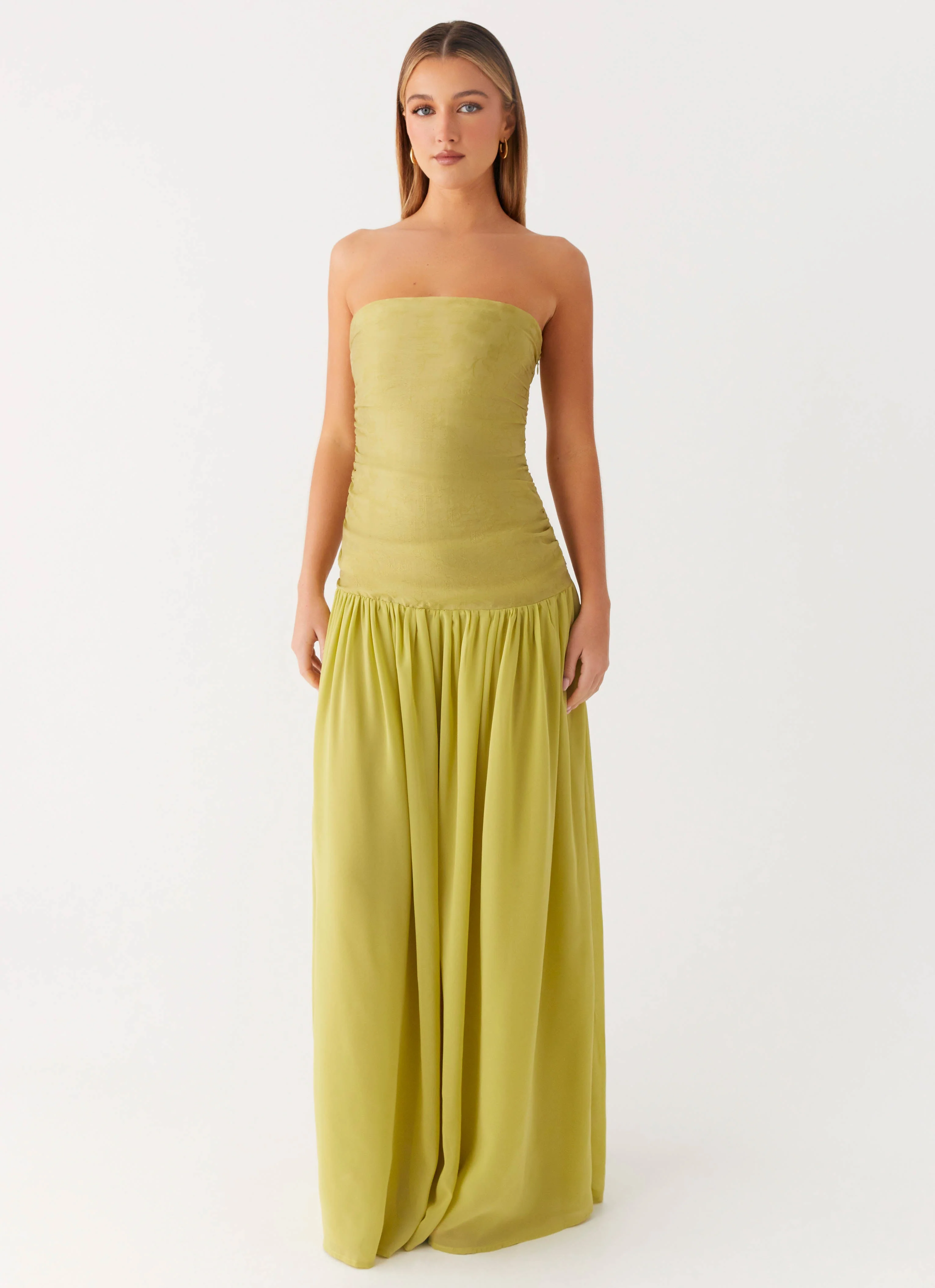 Dreamer Maxi Dress - Lime Zest - Image 6