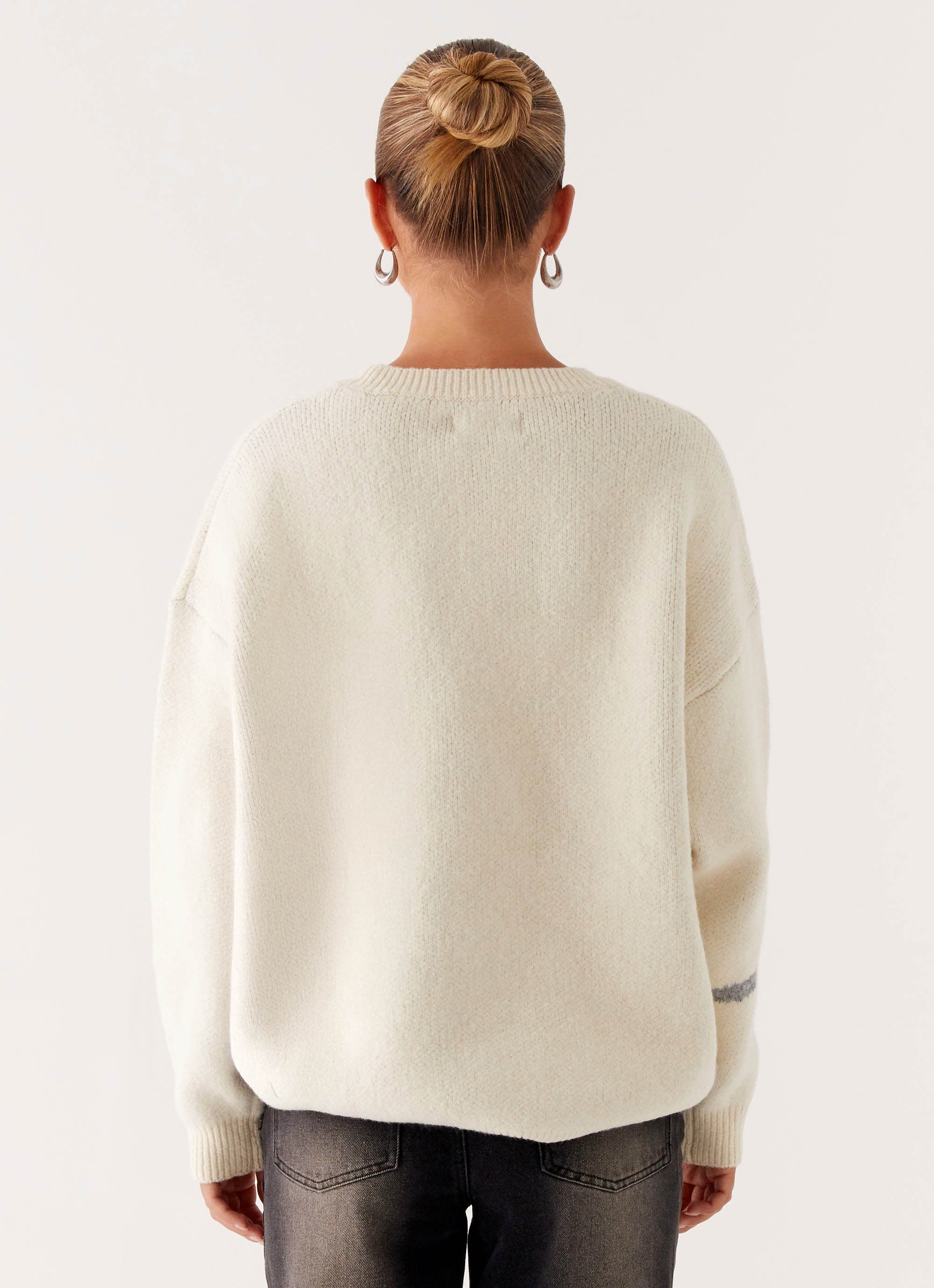 Dreamwood Knit Sweater - Ivory - Image 4