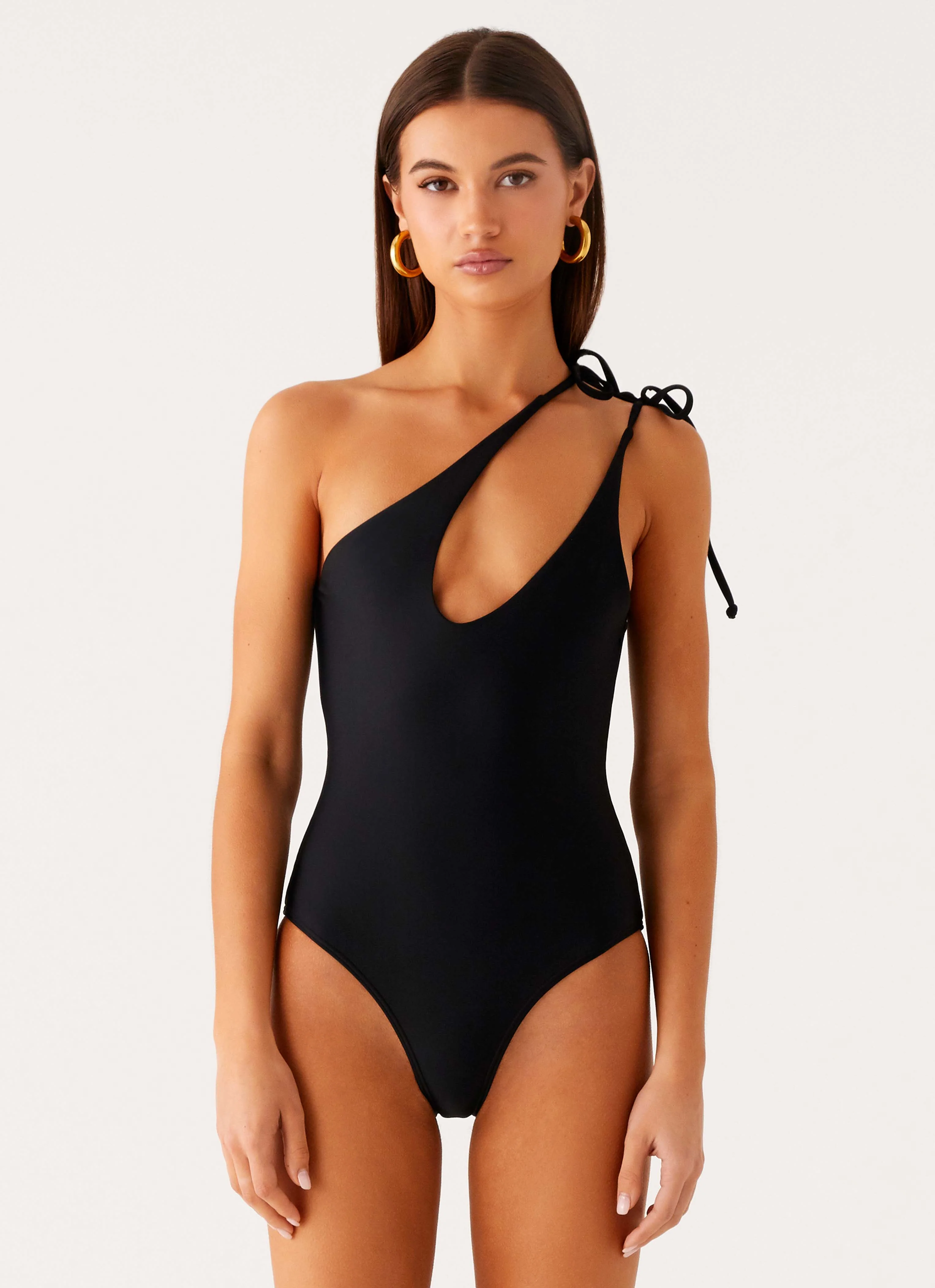 Drifted One Piece Swimsuit - Black - Image 2