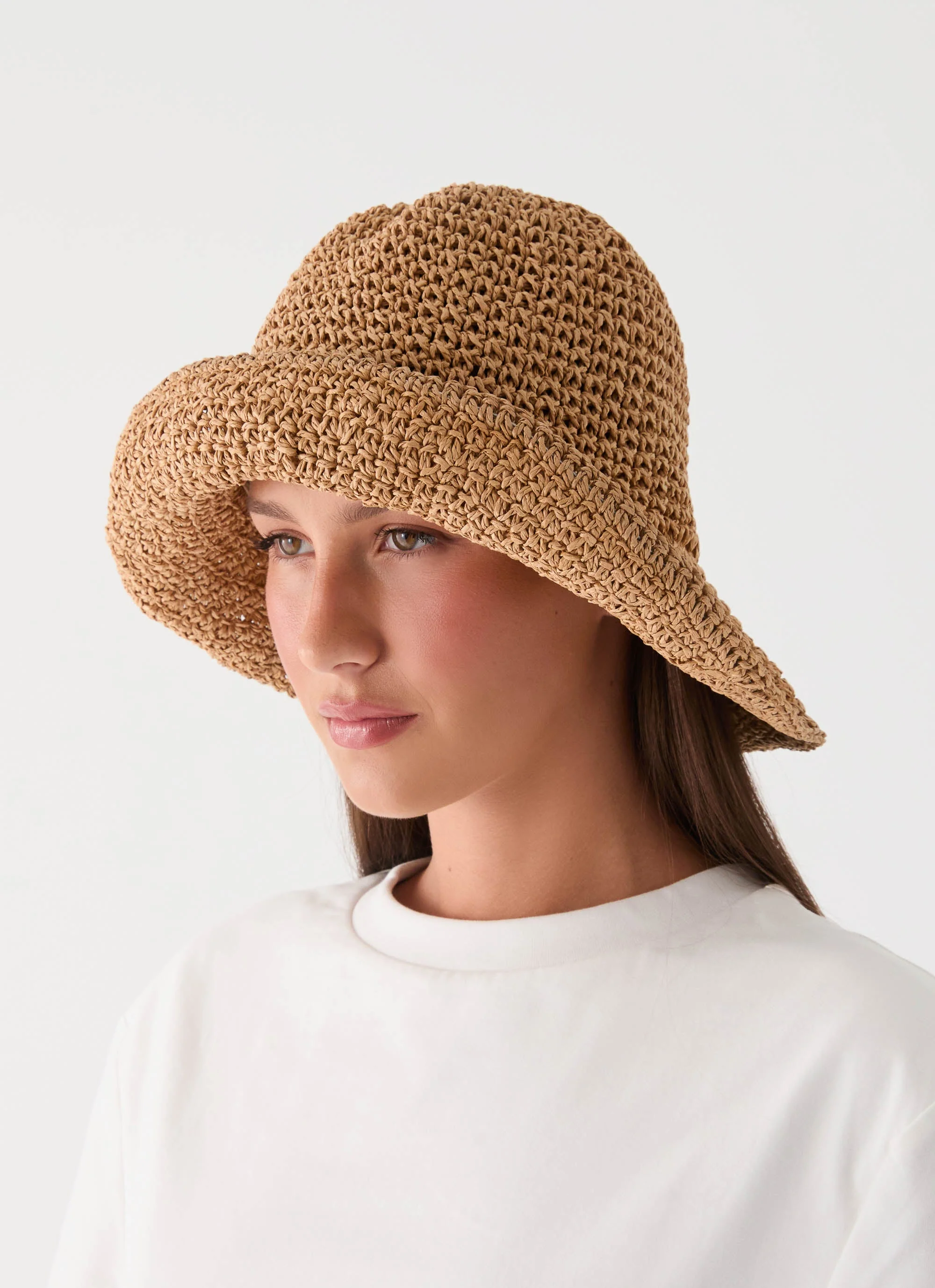 Dusk Flame Hat - Straw - Image 3