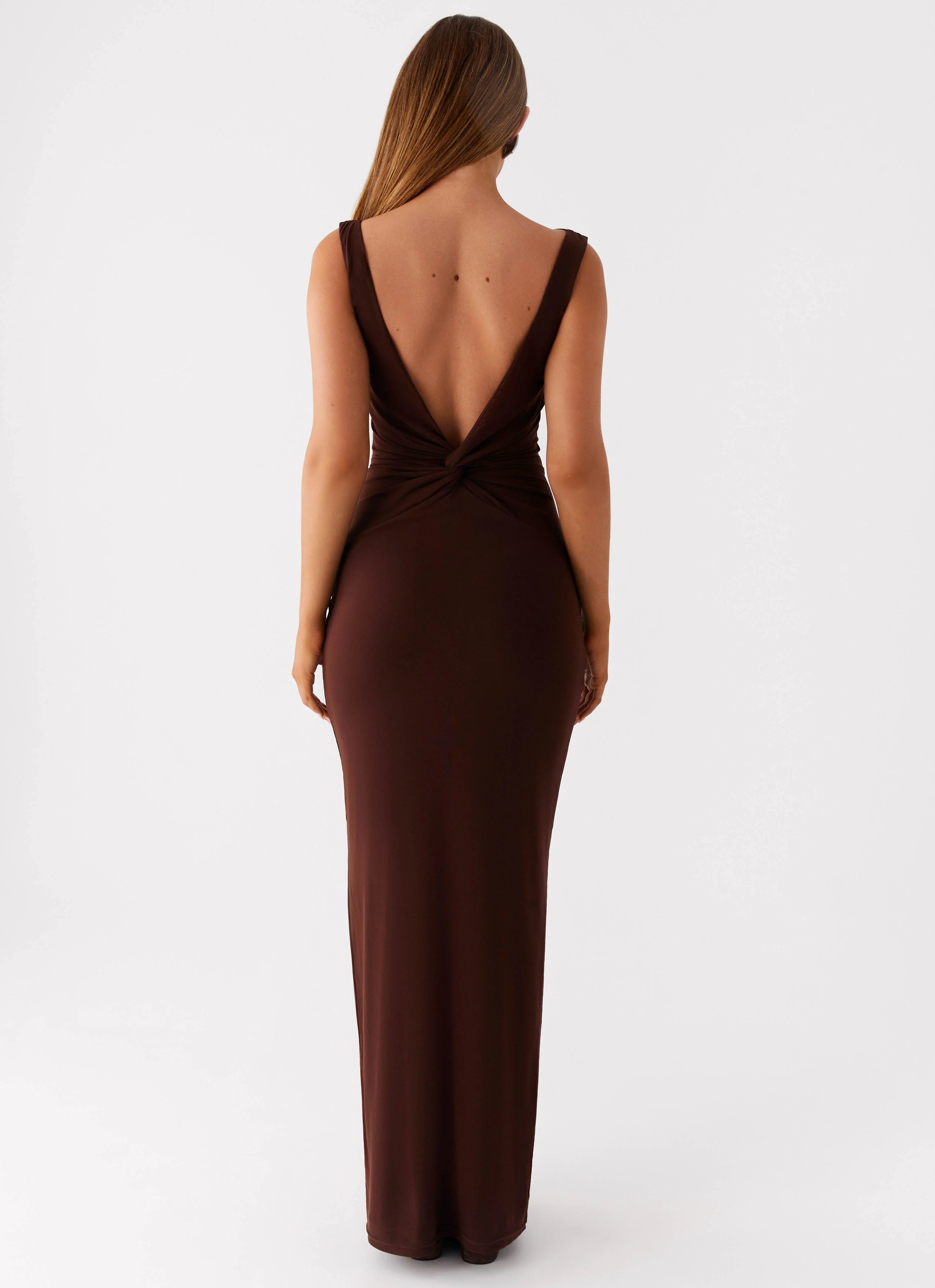 Earthbound Muse Maxi Dress - Chocolate - Image 2