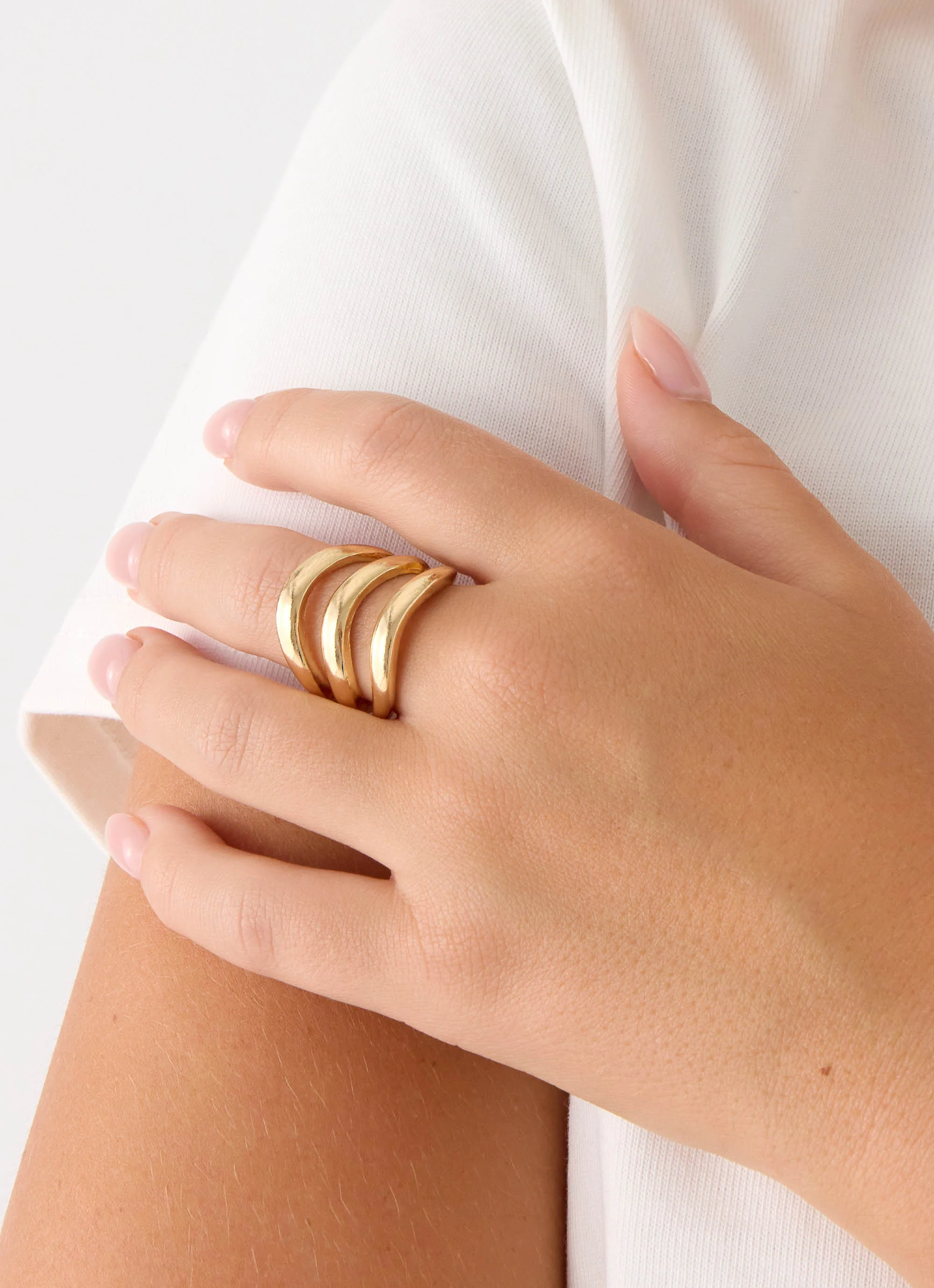 Edgewise Ring - Gold - Image 4