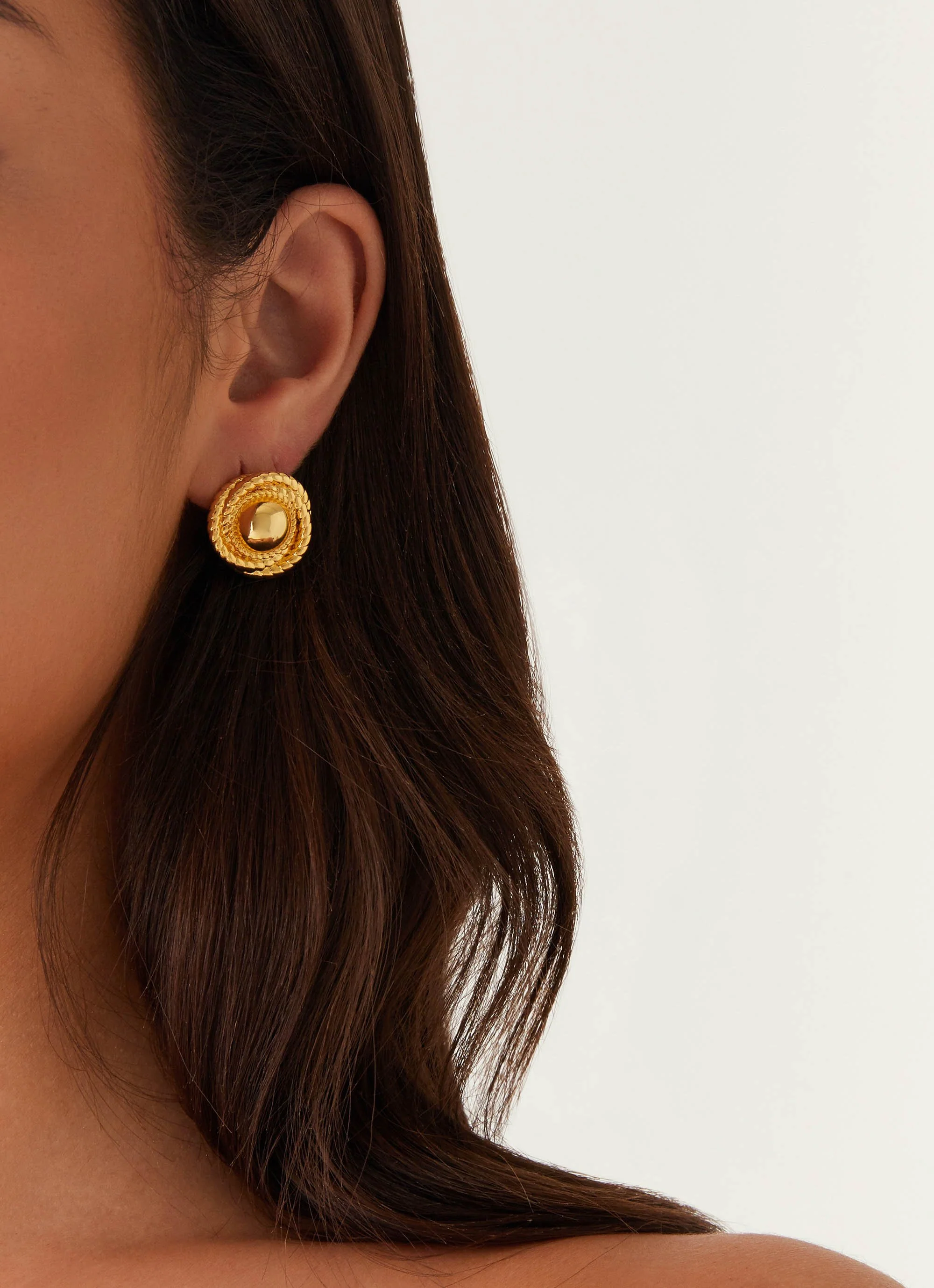 Effie Earrings - Gold - Image 3