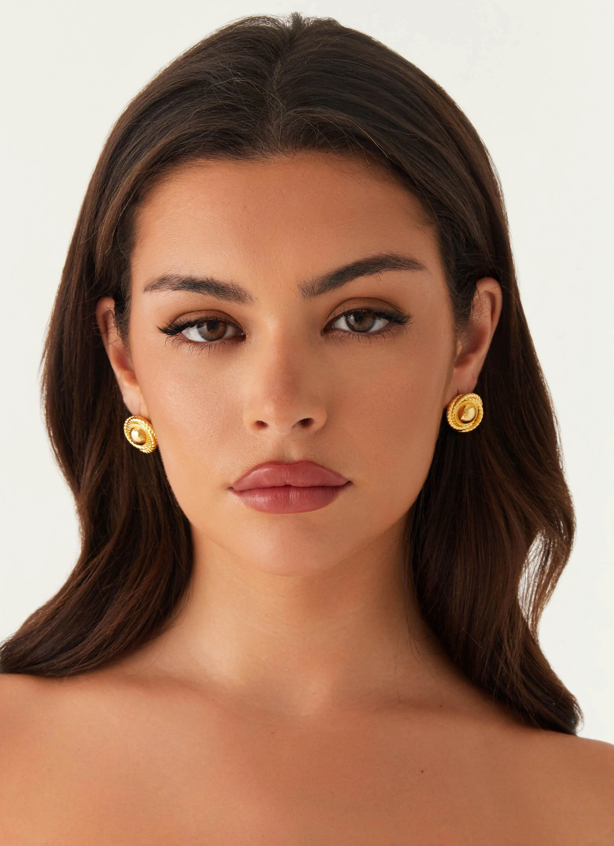 Effie Earrings - Gold - Image 4