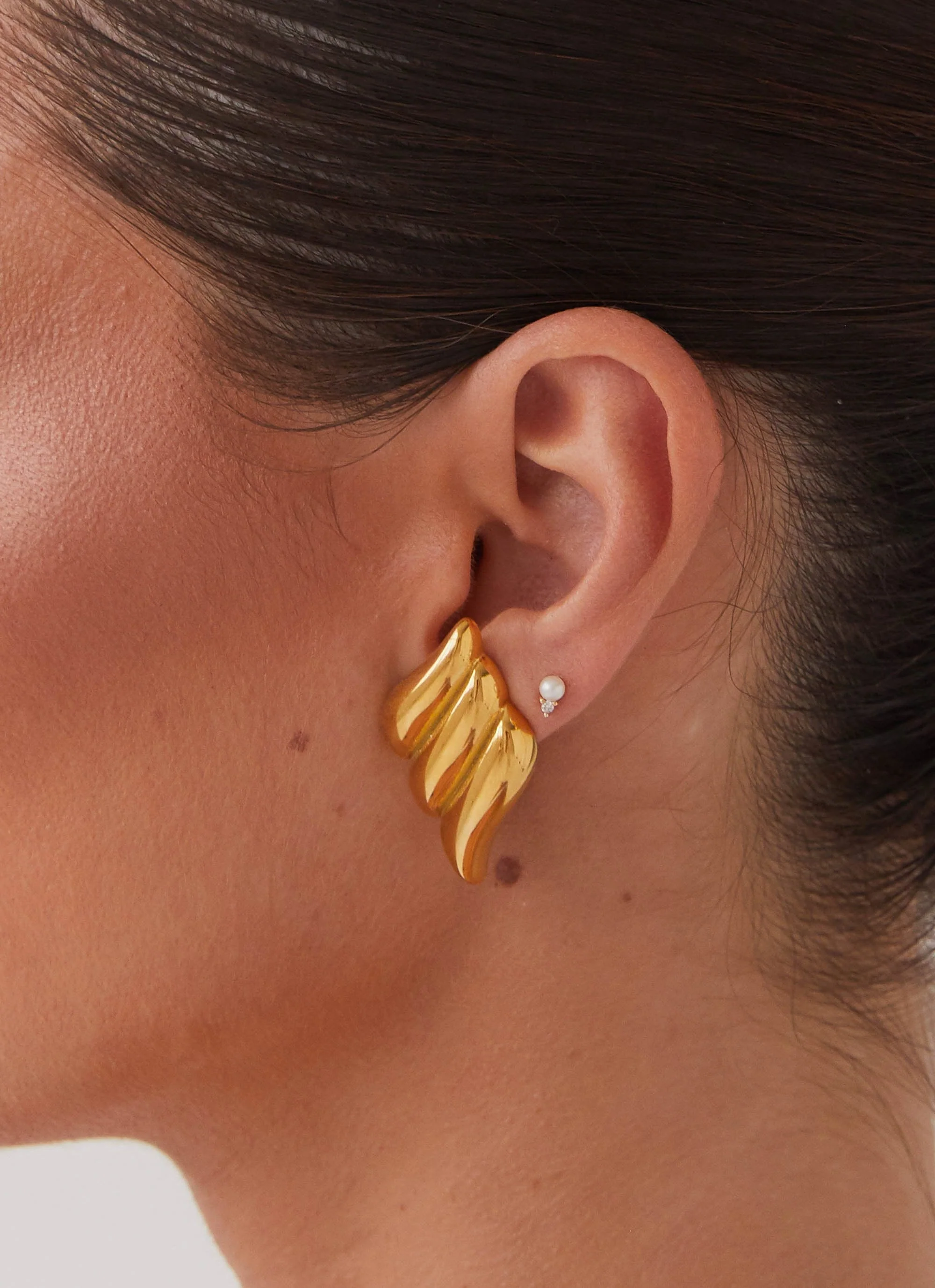 Eileen Earrings - Gold - Image 2