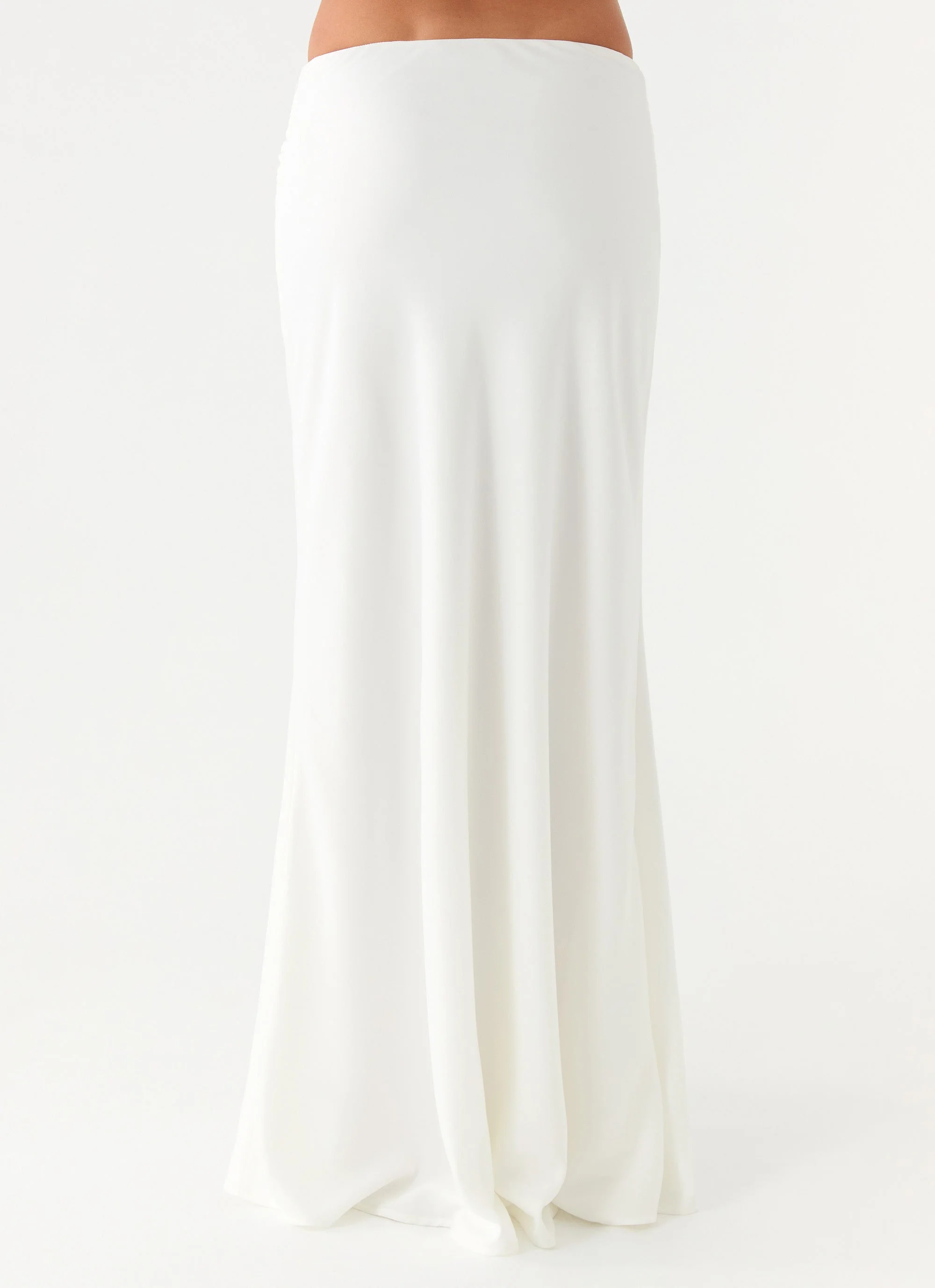 Eirlys Maxi Skirt - White - Image 6