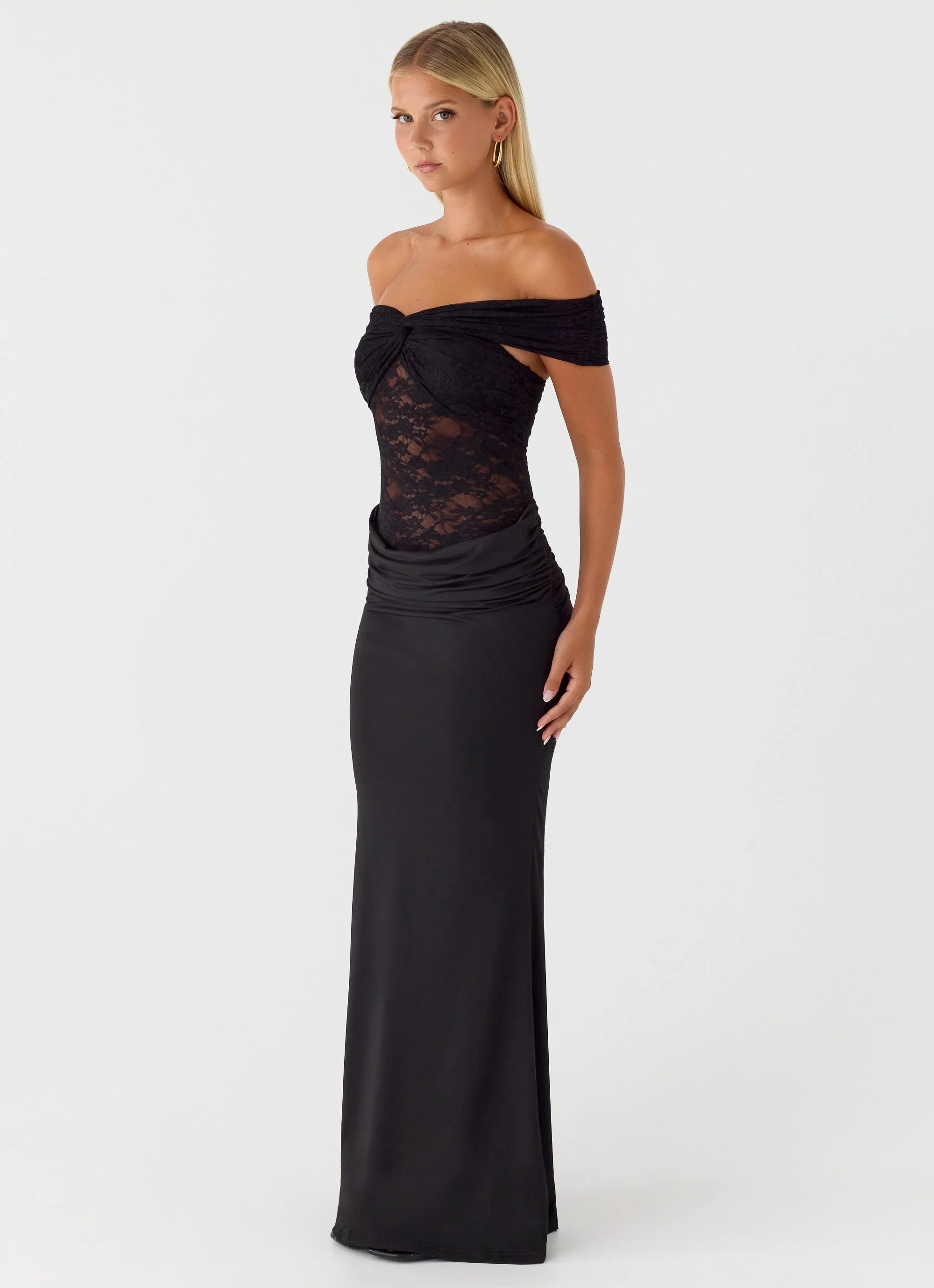 Either Way Maxi Dress - Black - Image 4