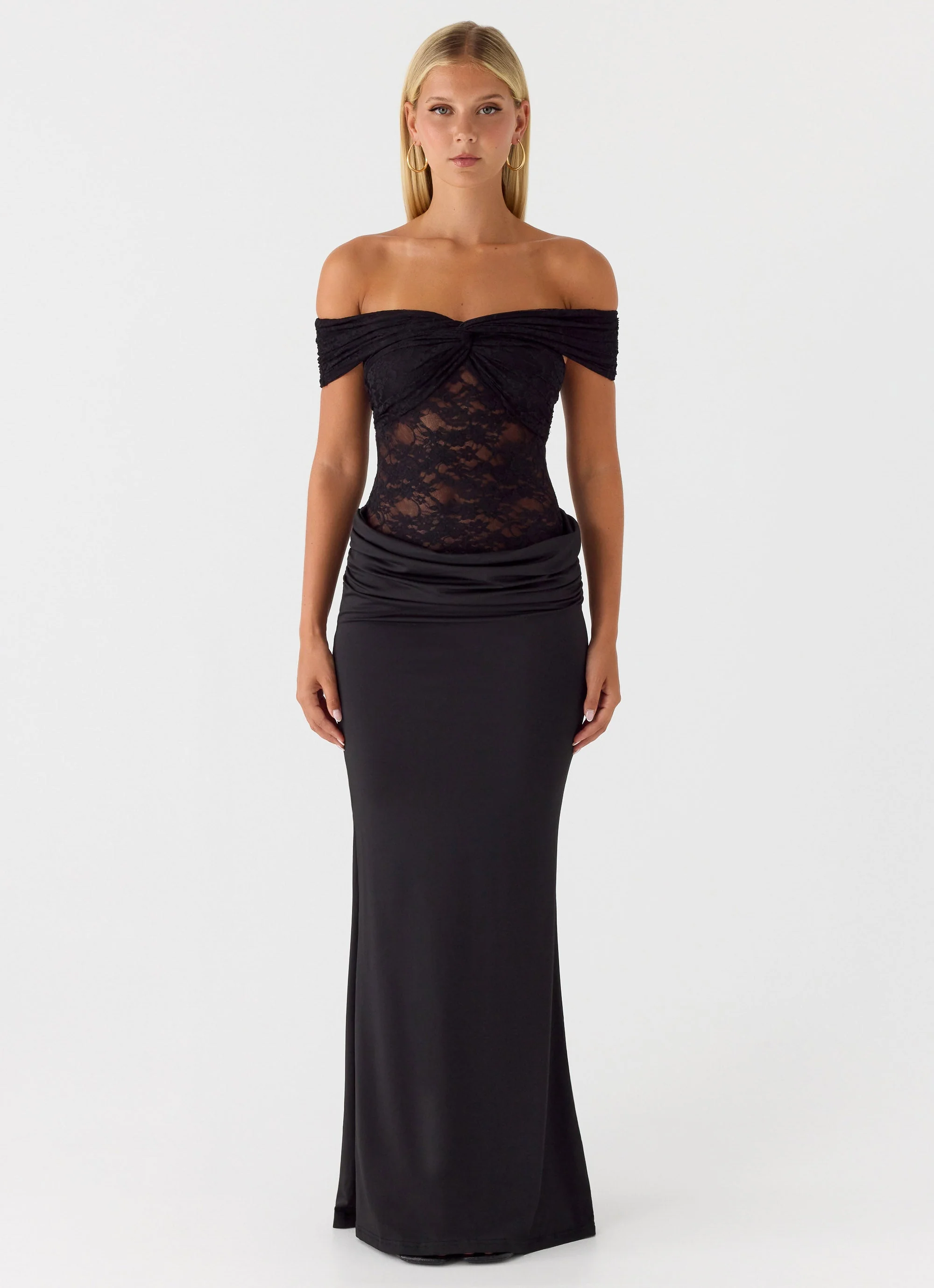 Either Way Maxi Dress - Black - Image 6