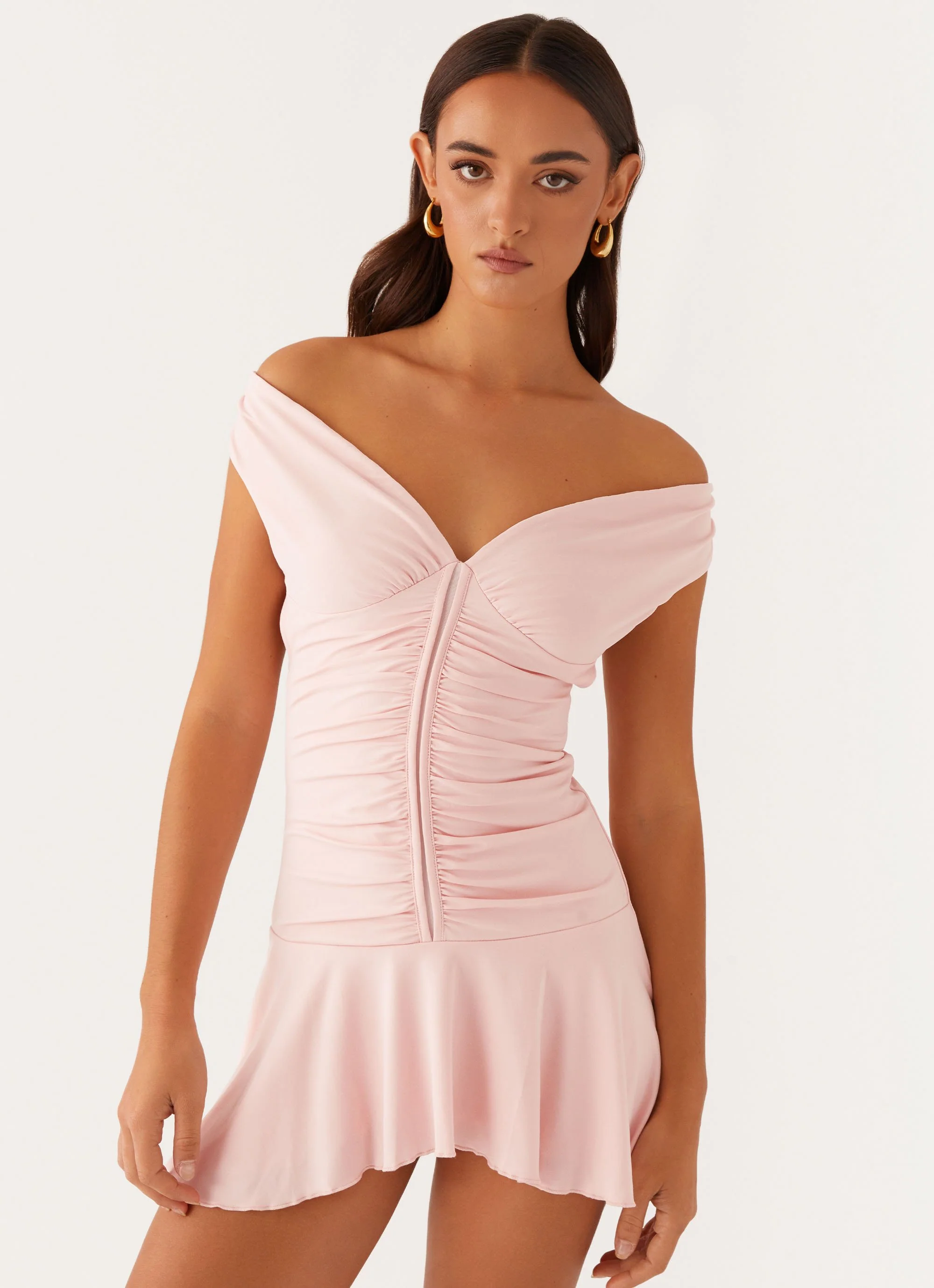 Elianna Mini Dress - Pink - Image 6