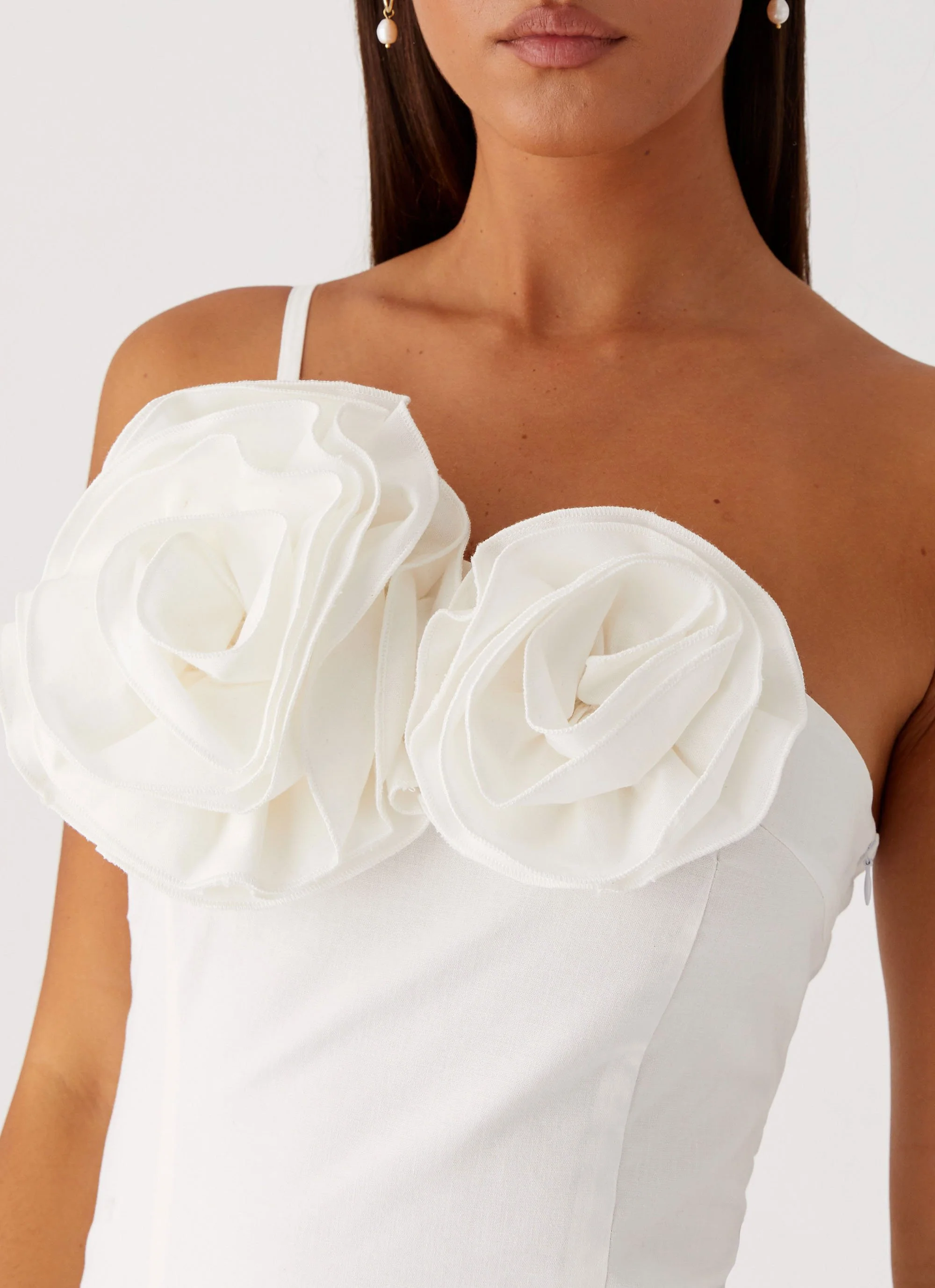 Elijah Mini Dress - Ivory - Image 6