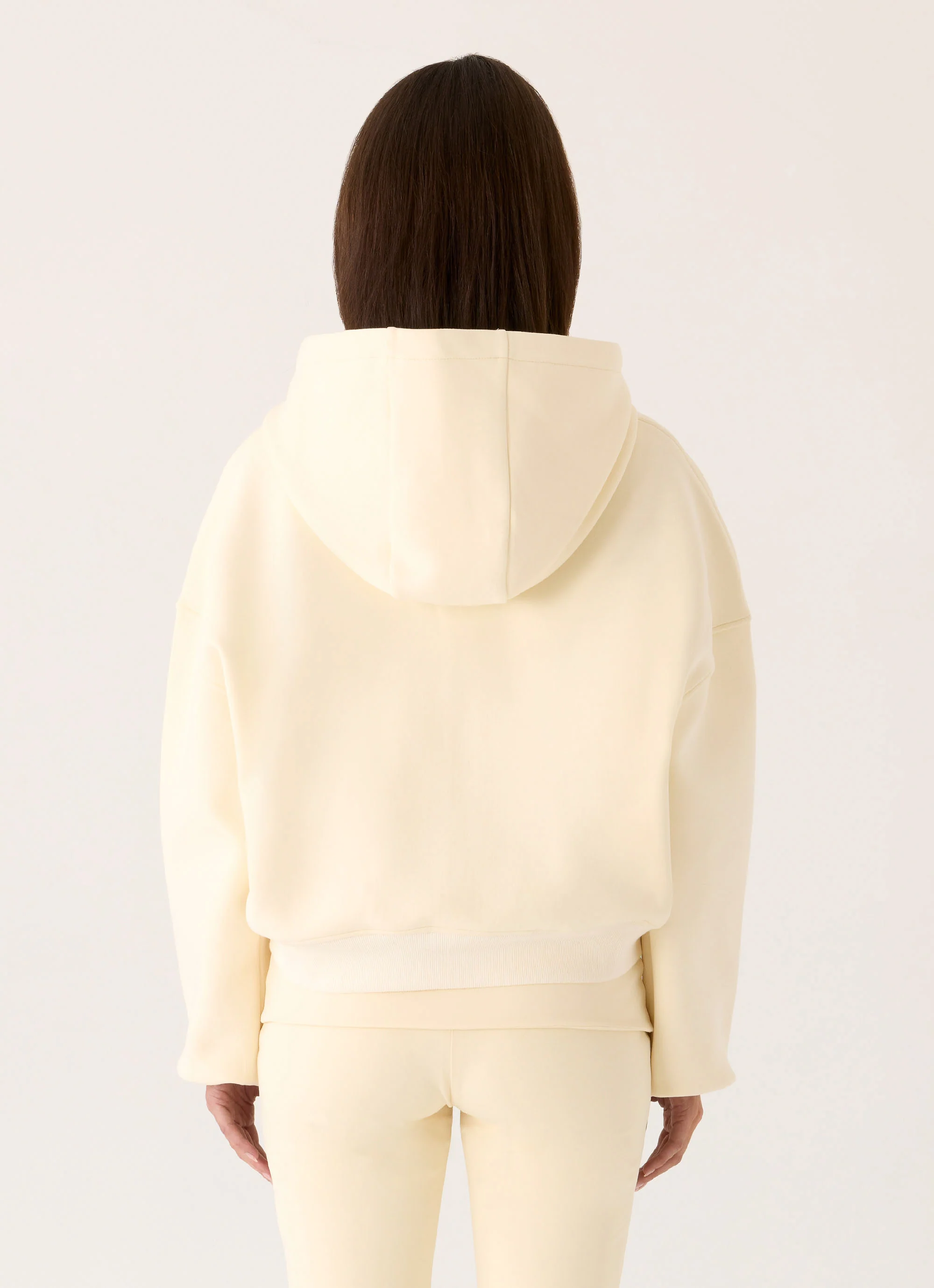 Elio Zip Hoodie - Baby Yellow - Image 3