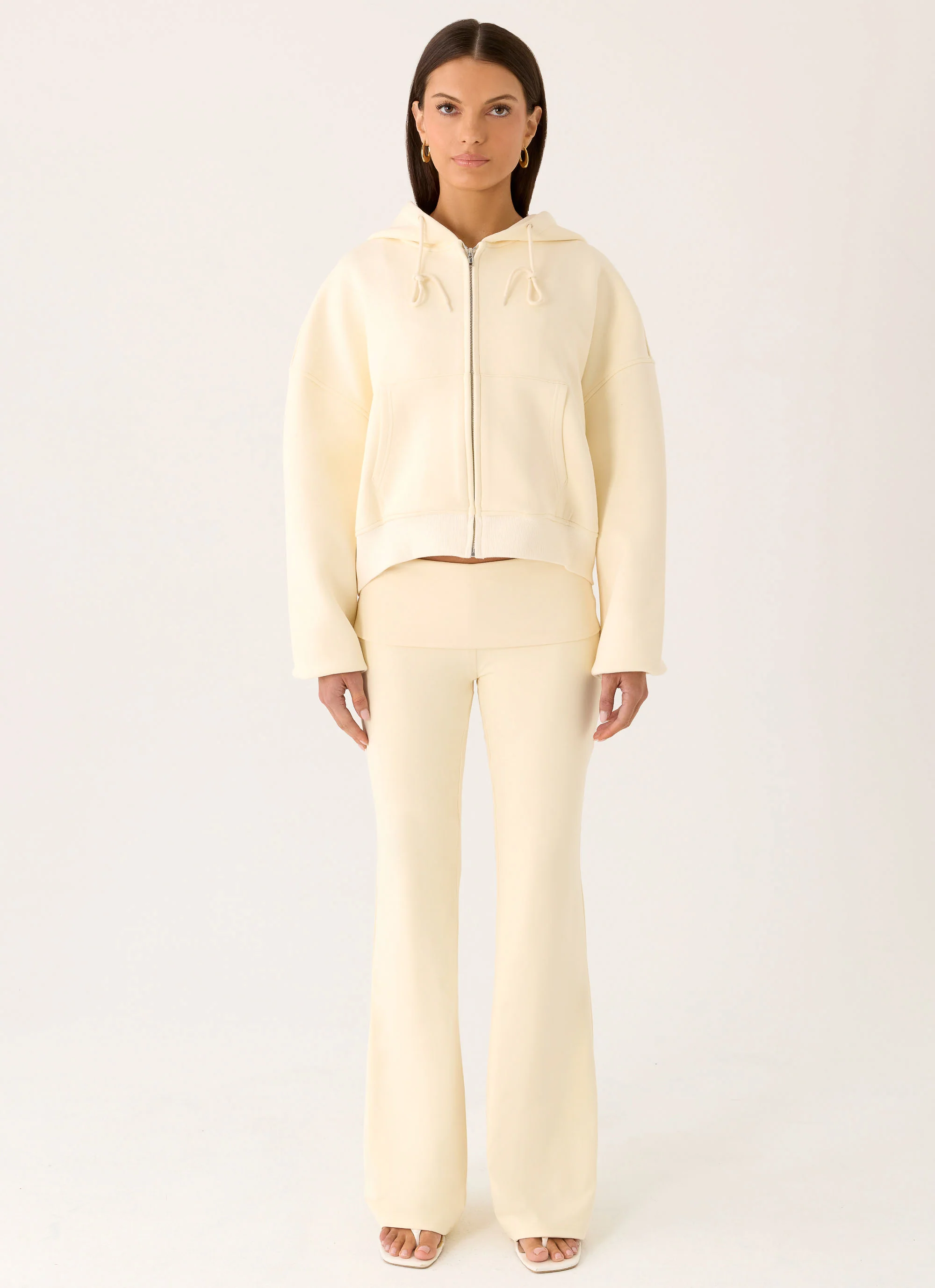 Elio Zip Hoodie - Baby Yellow - Image 6