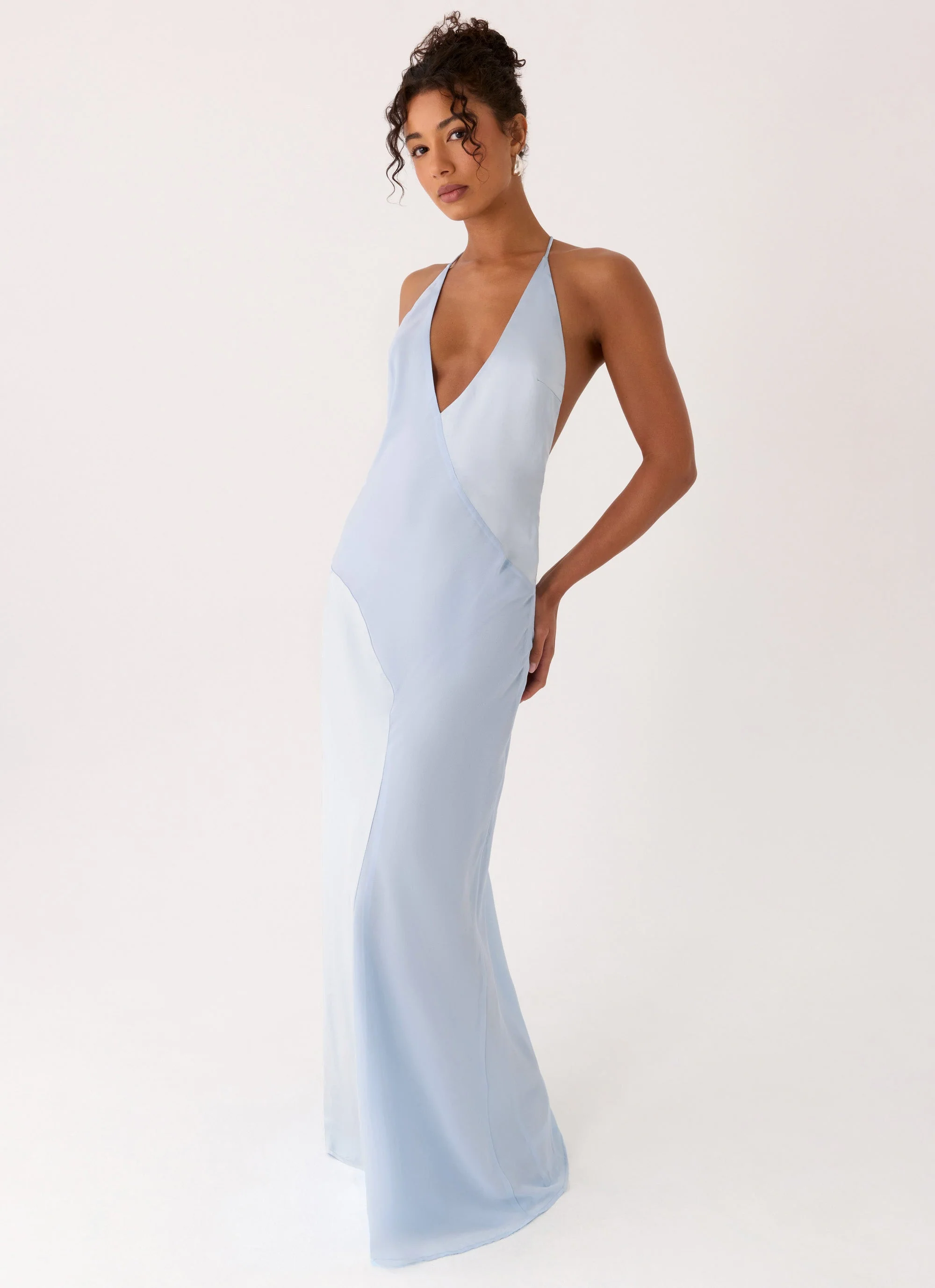 Ellopez Maxi Dress - Blue - Image 7