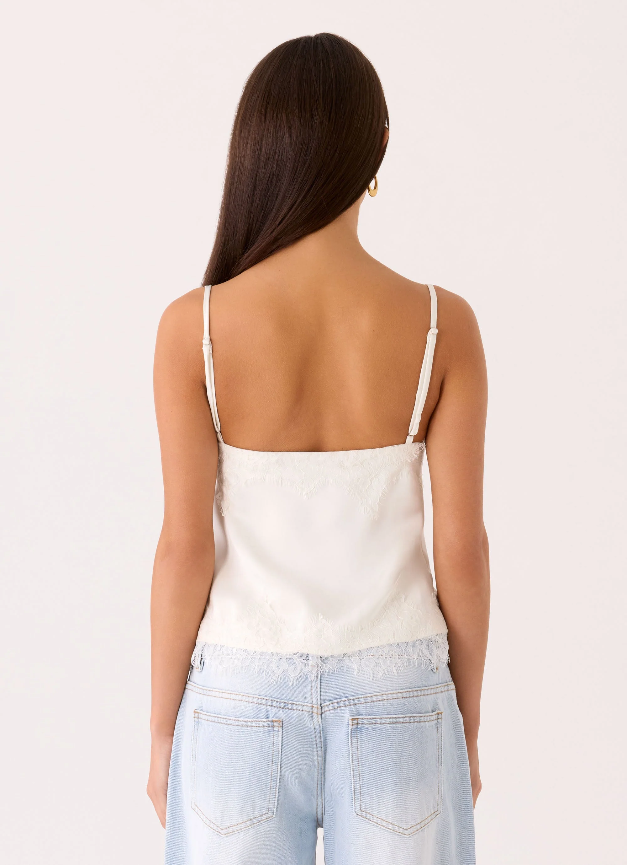 Ellora Cami Top - Ivory - Image 4