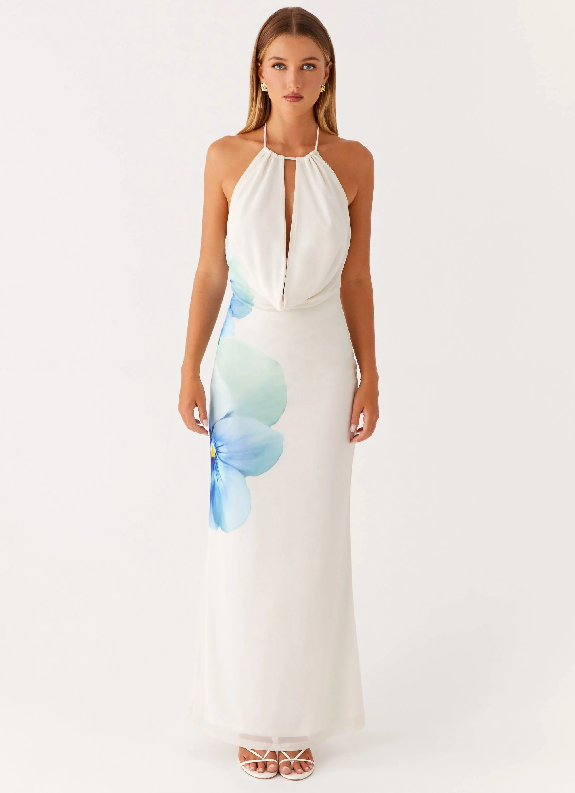Elo Maxi Dress - Ivory - Image 3