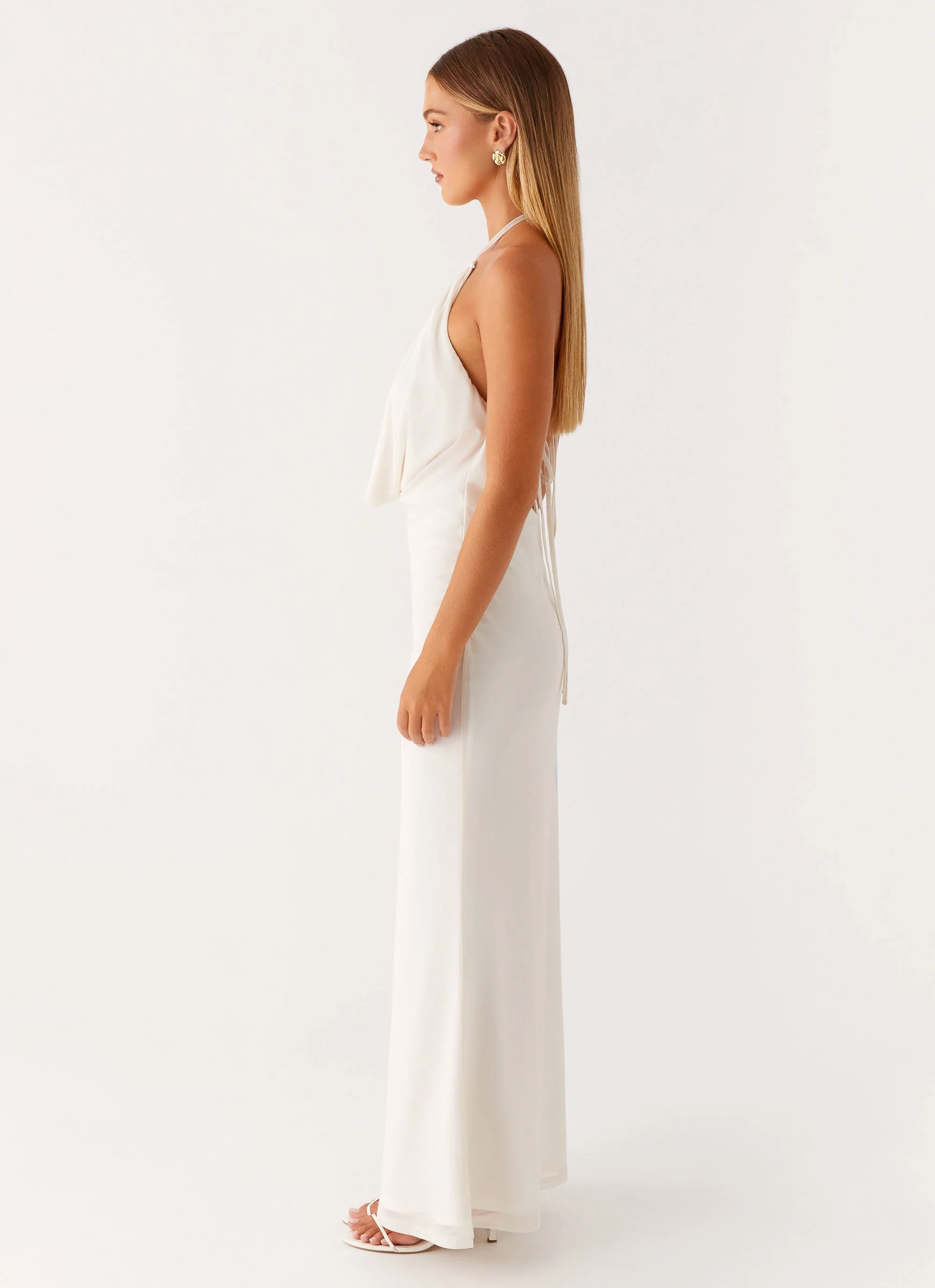 Elo Maxi Dress - Ivory - Image 4
