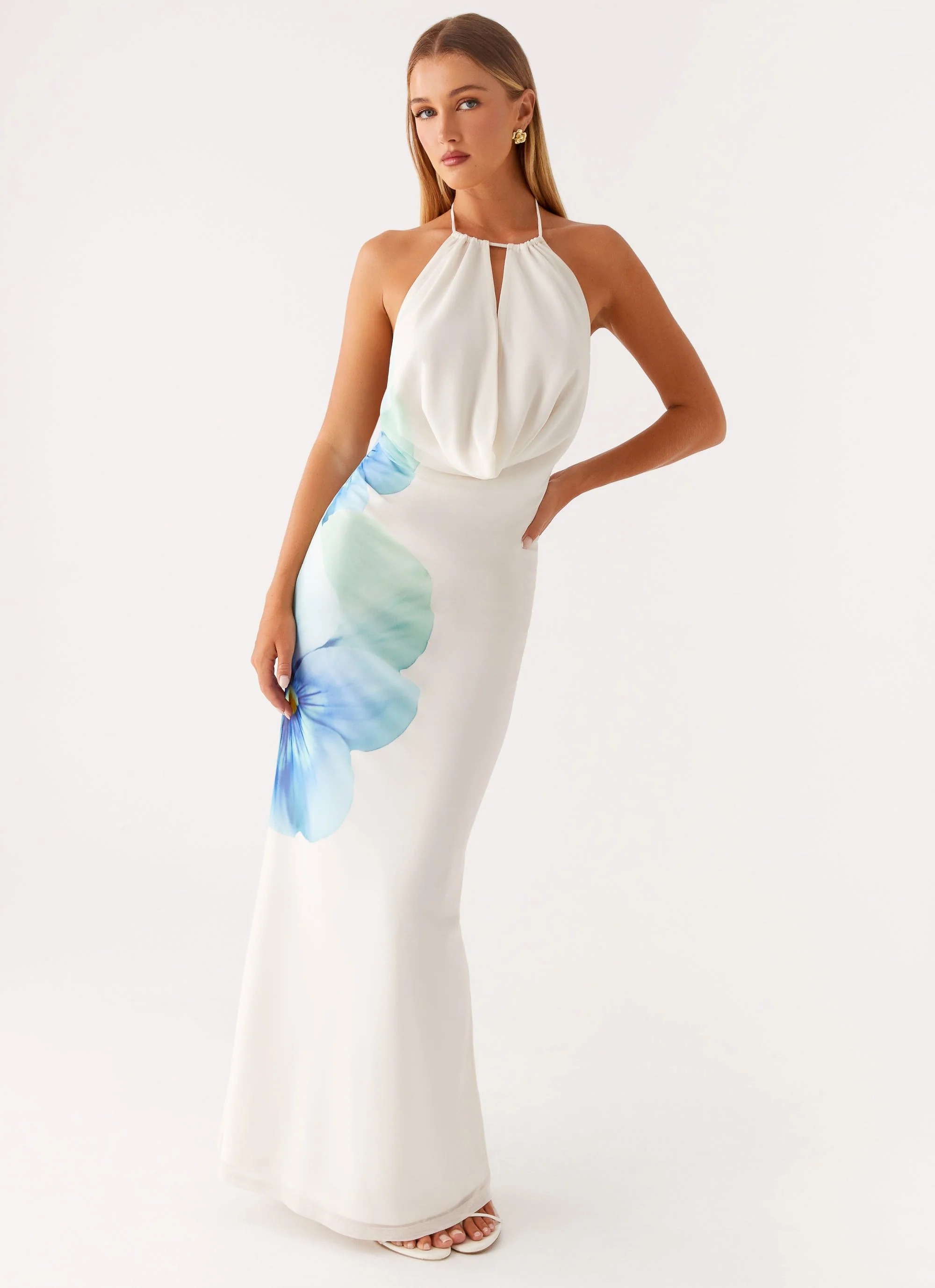 Elo Maxi Dress - Ivory - Image 6