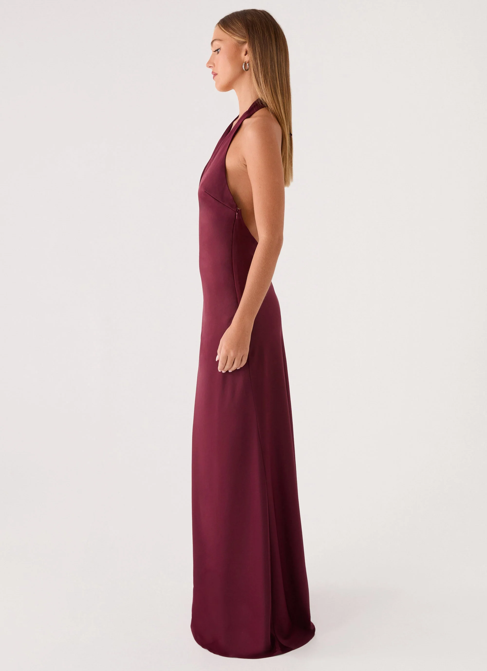 Eloise Maxi Dress - Plum - Image 2