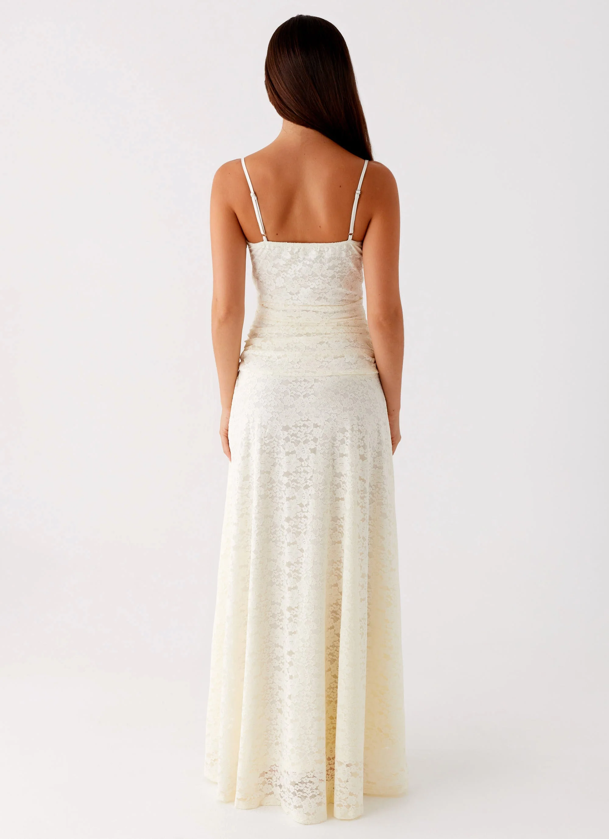 Elsa Maxi Dress - Ivory - Image 5