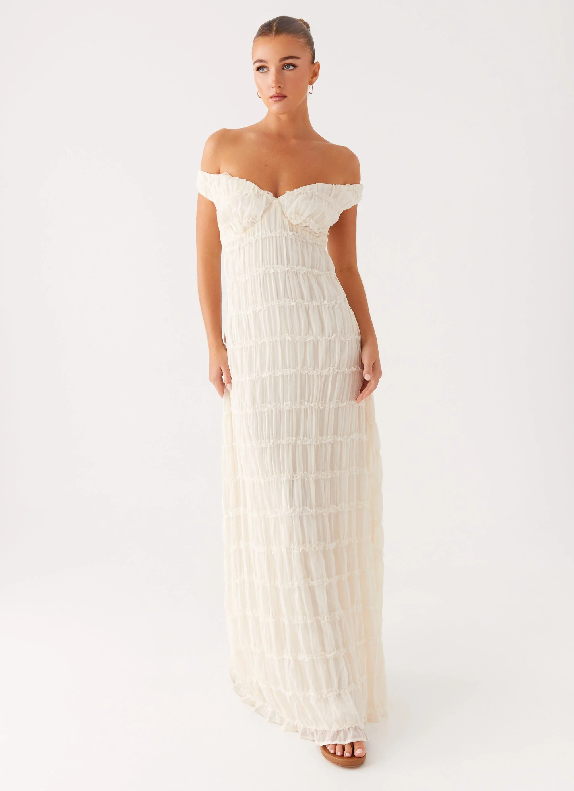 Embrace Maxi Dress - Ivory - Image 3