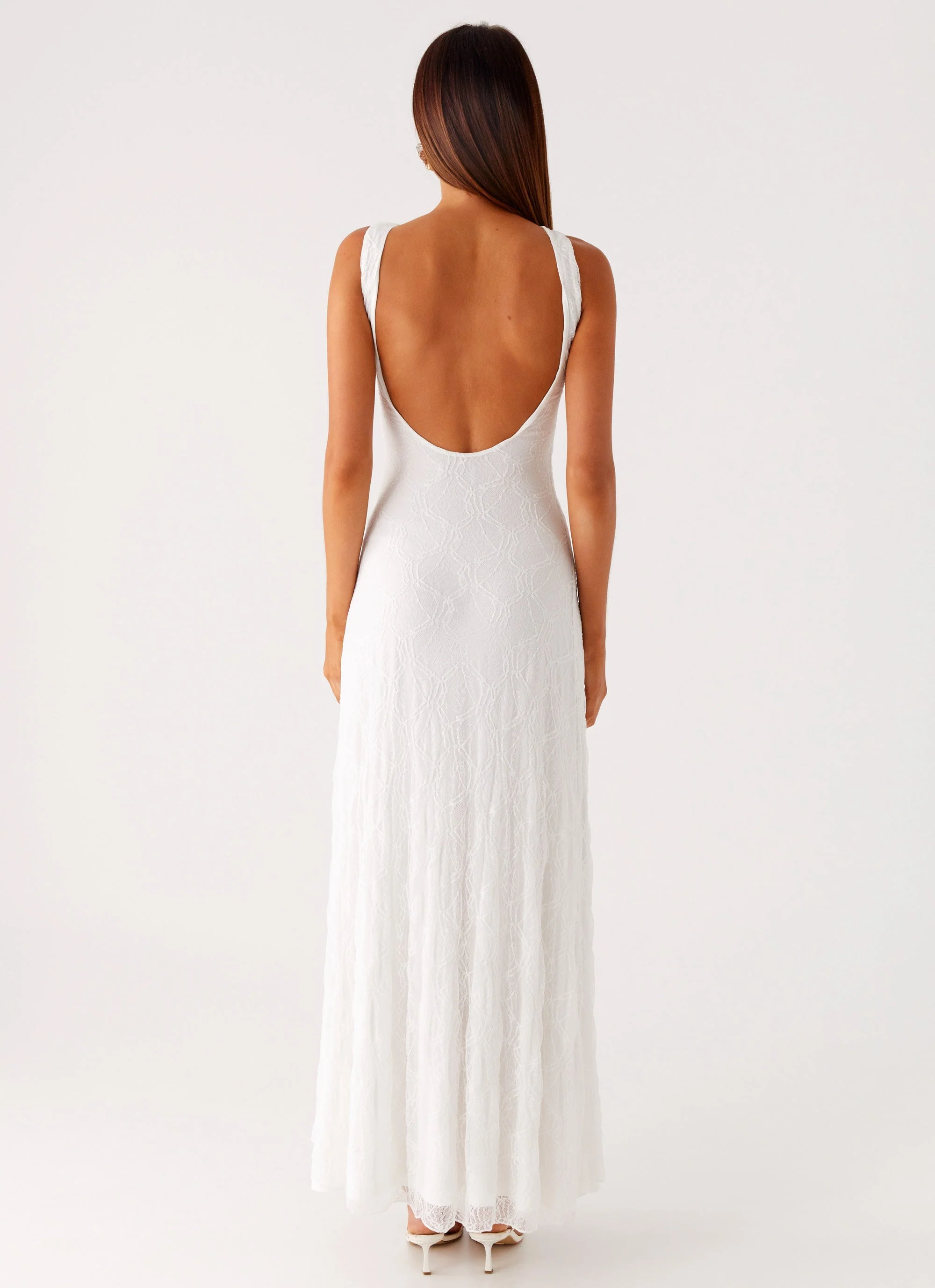 Embrace The Sun Maxi Dress - White - Image 3