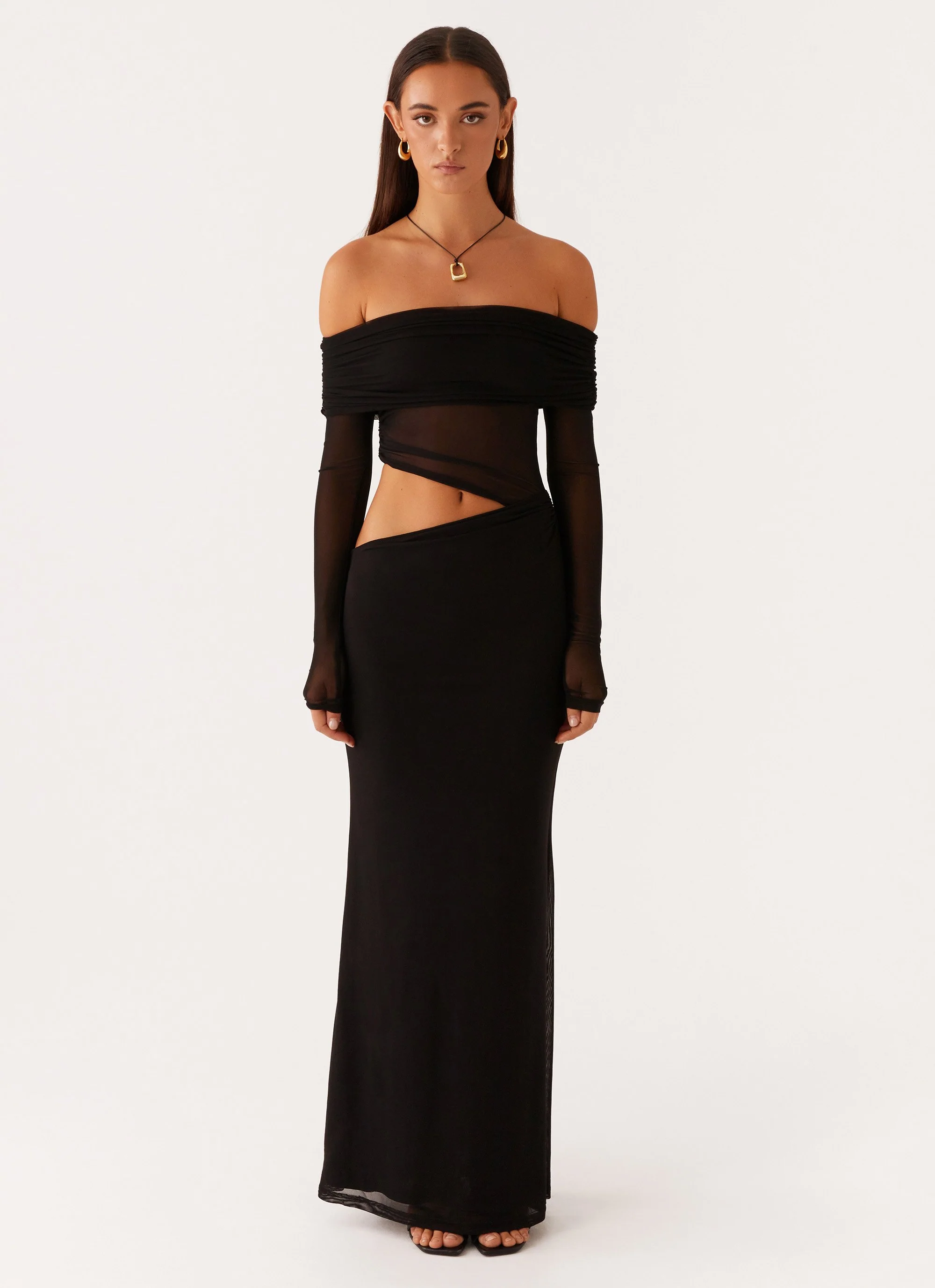 Emery Maxi Dress - Black - Image 2