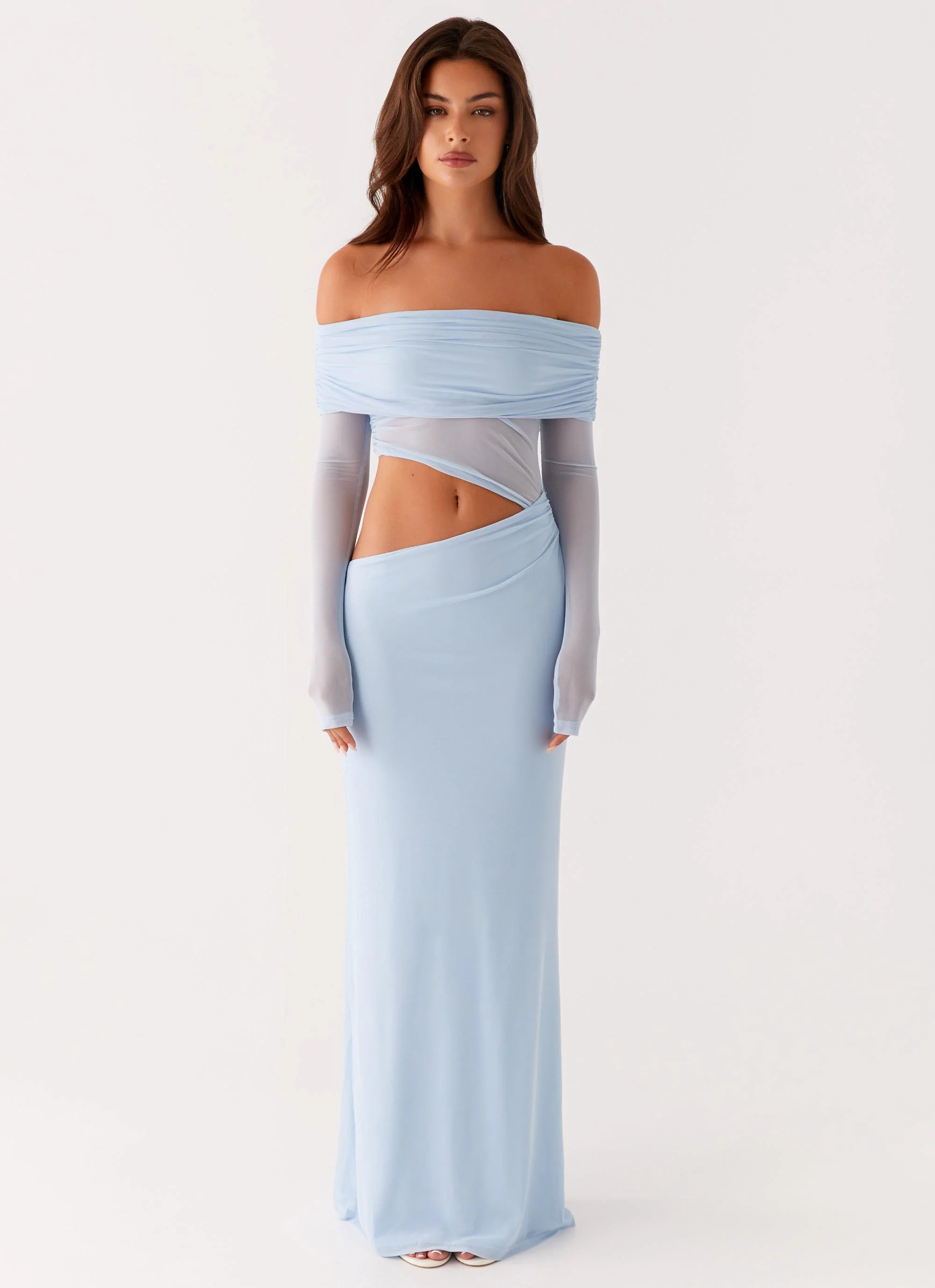 Emery Maxi Dress - Blue - Image 2