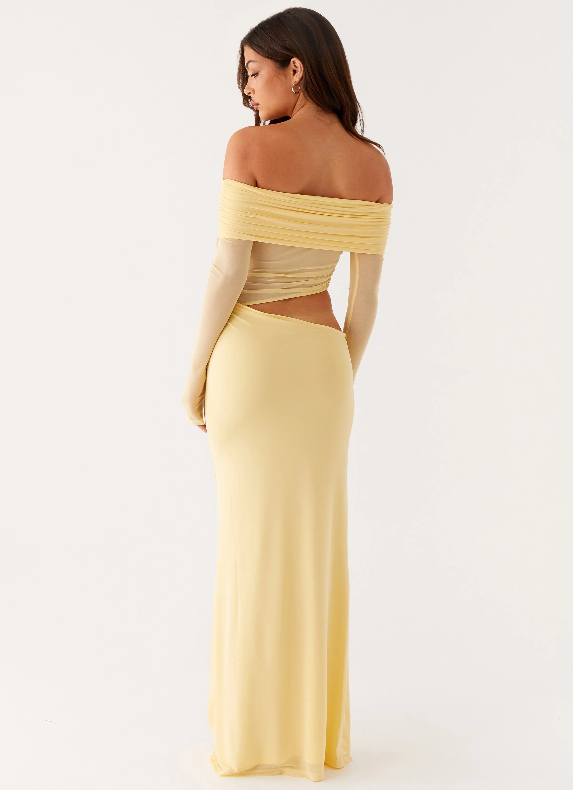 Emery Maxi Dress - Yellow - Image 3