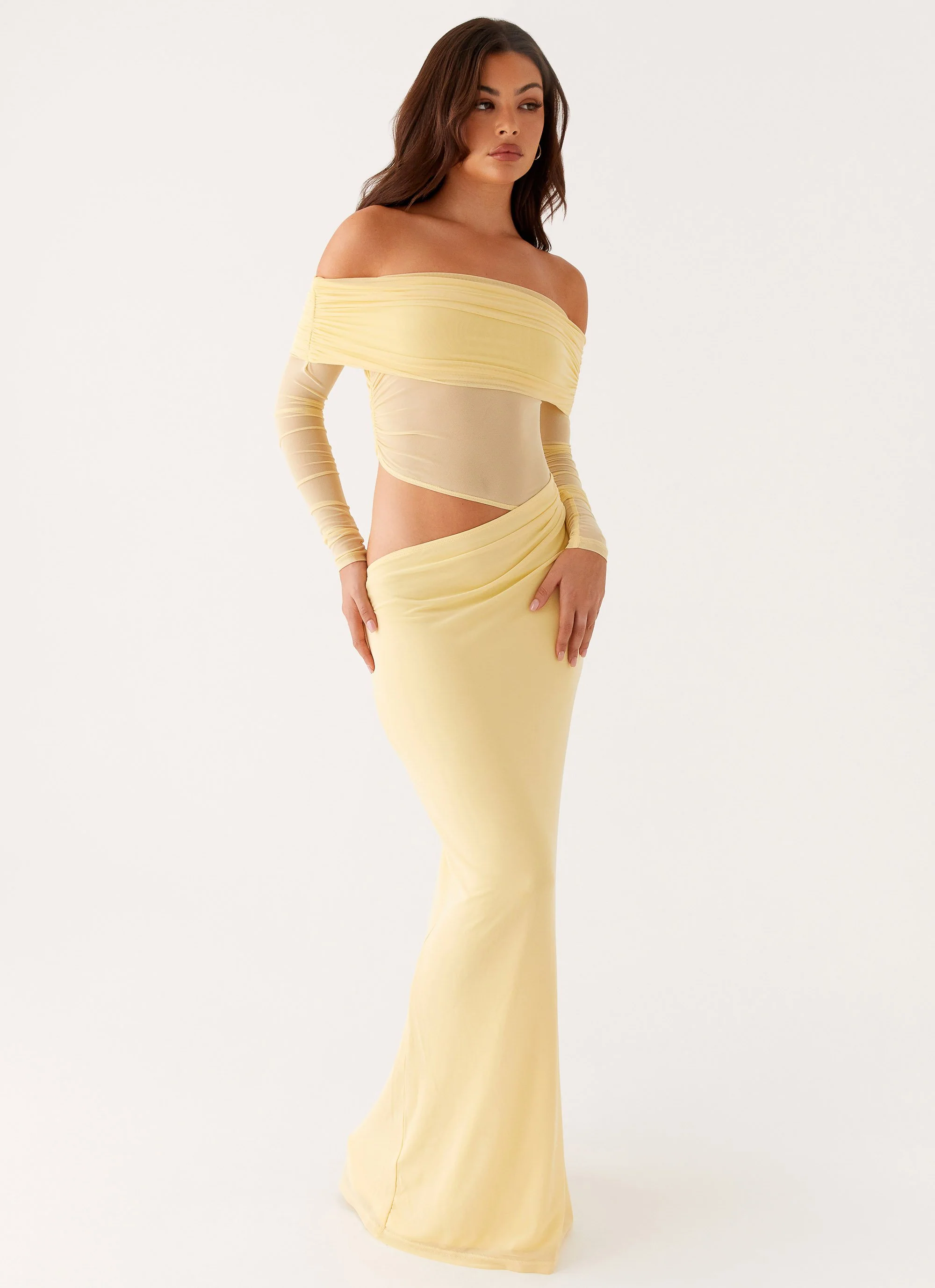 Emery Maxi Dress - Yellow - Image 4