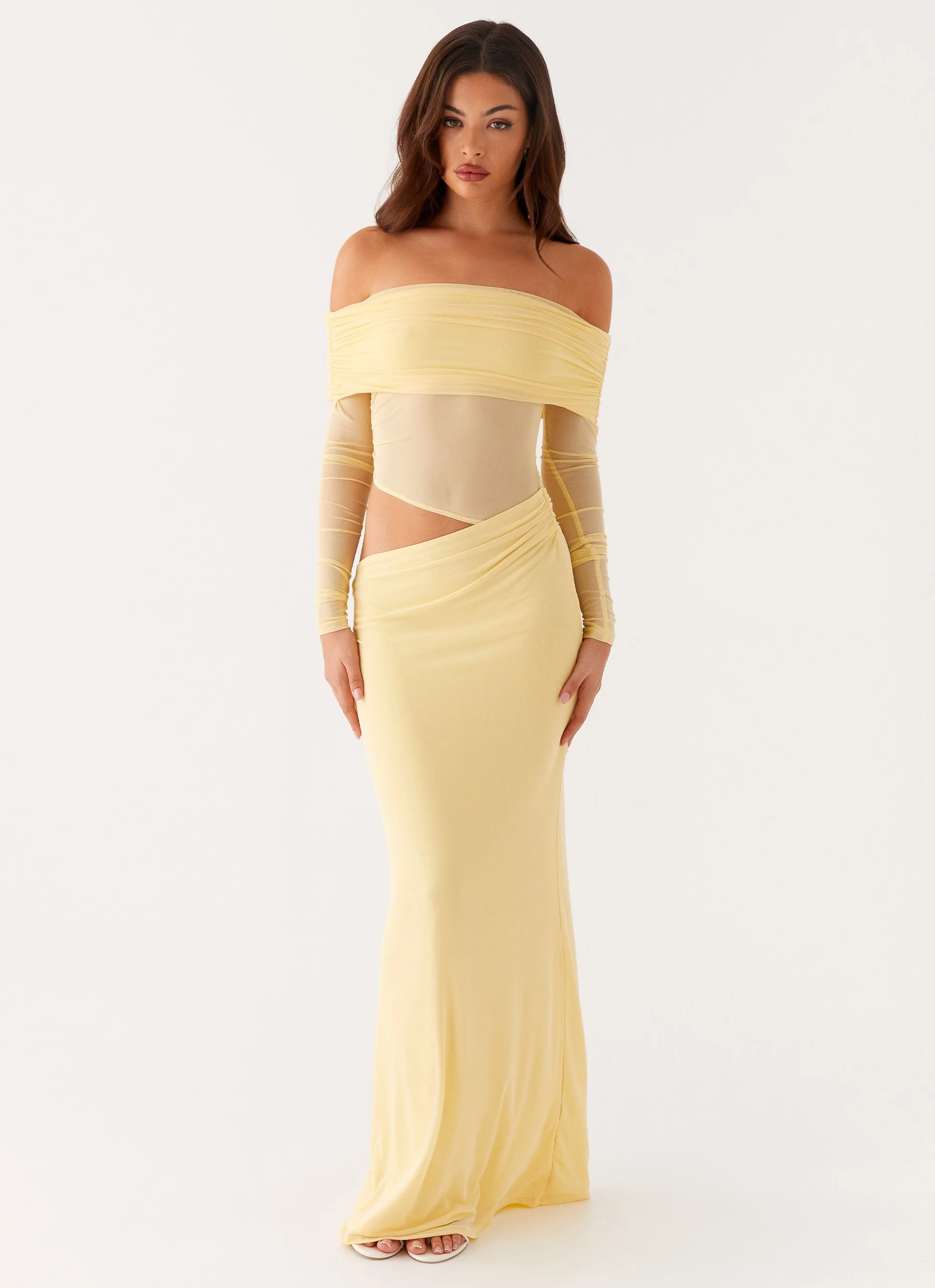 Emery Maxi Dress - Yellow - Image 6
