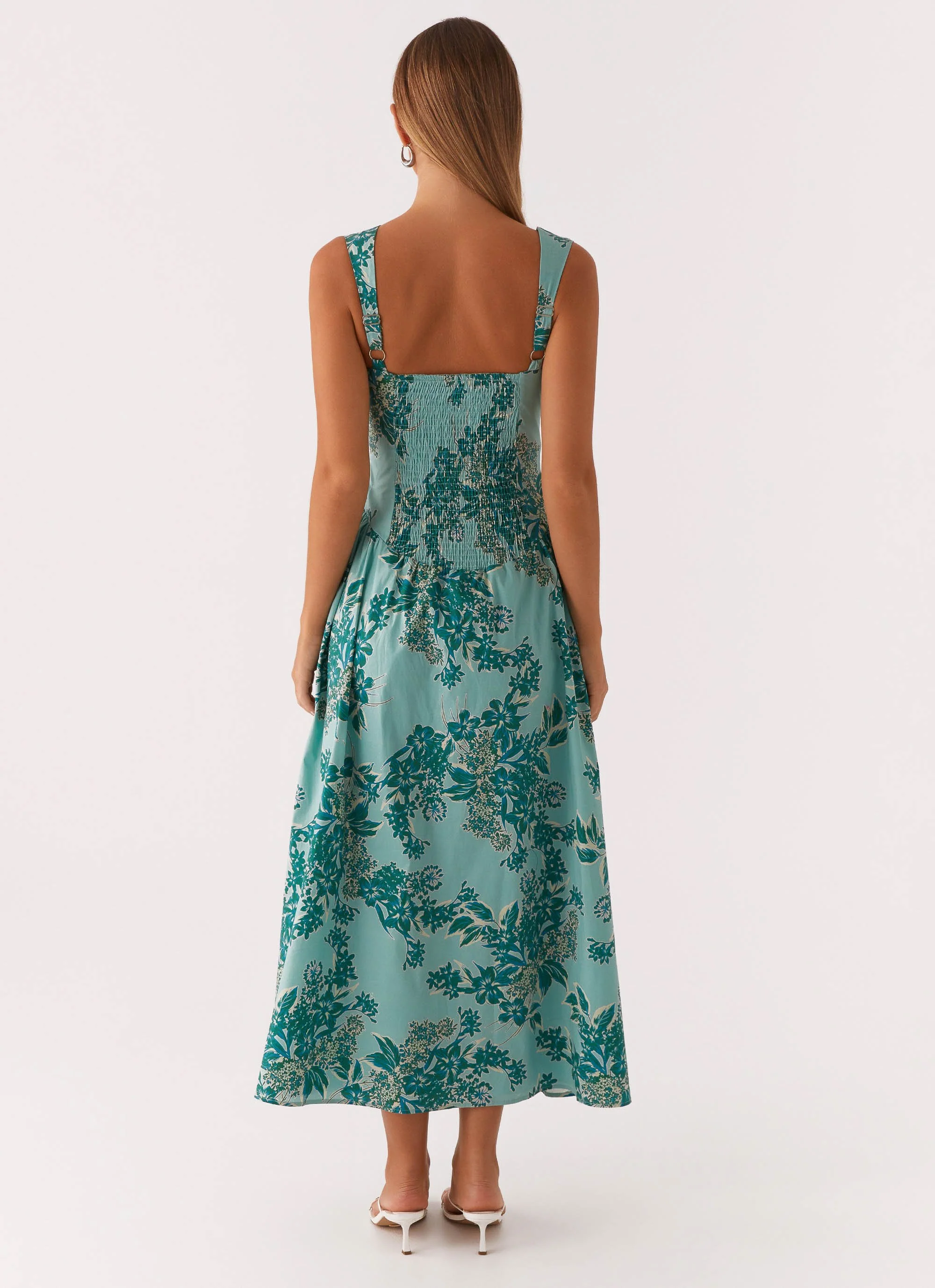 Emmalina Midi Dress - Cloud Nine Floral - Image 4