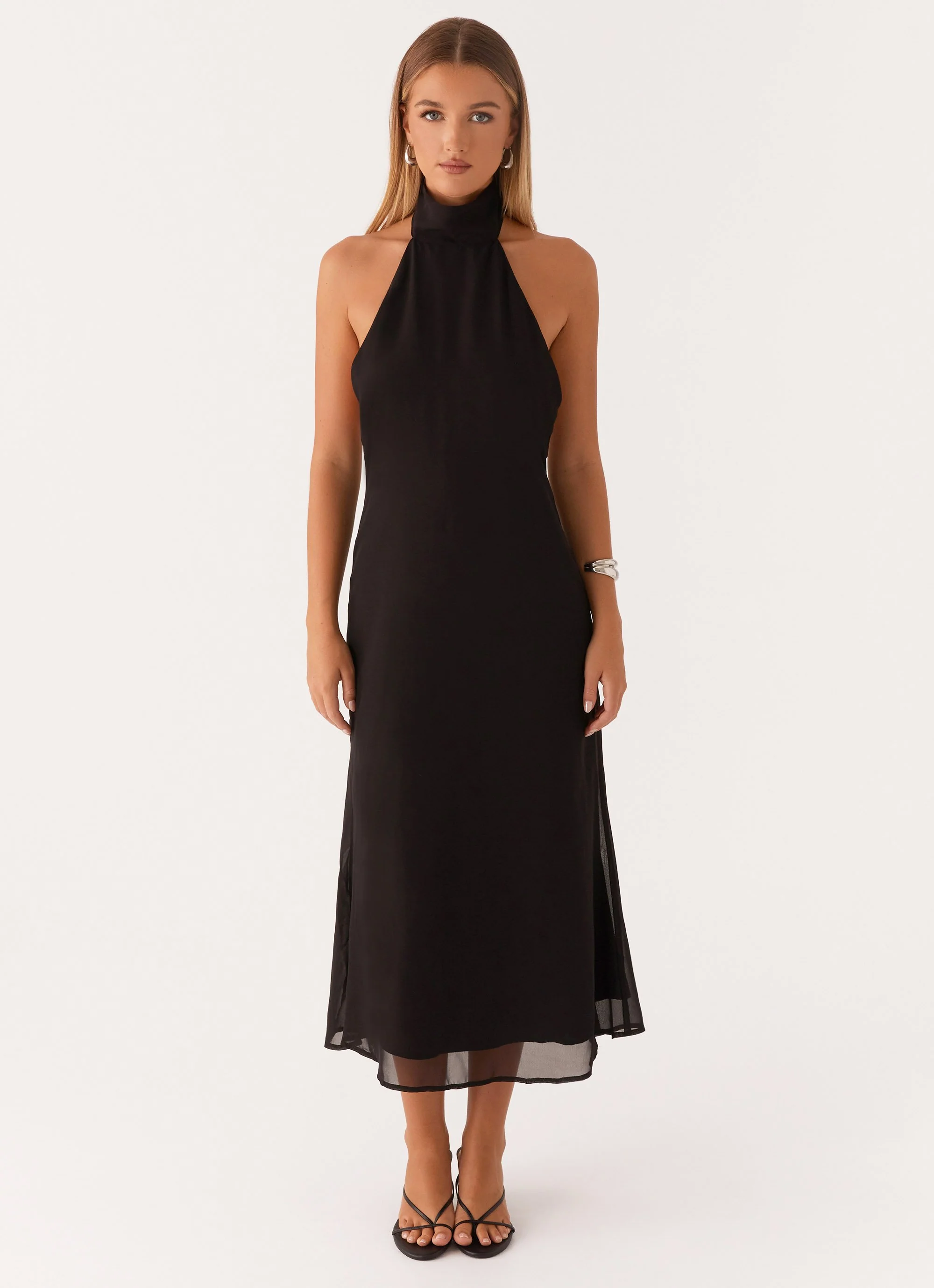 Emmalyn Midi Dress - Black - Image 2