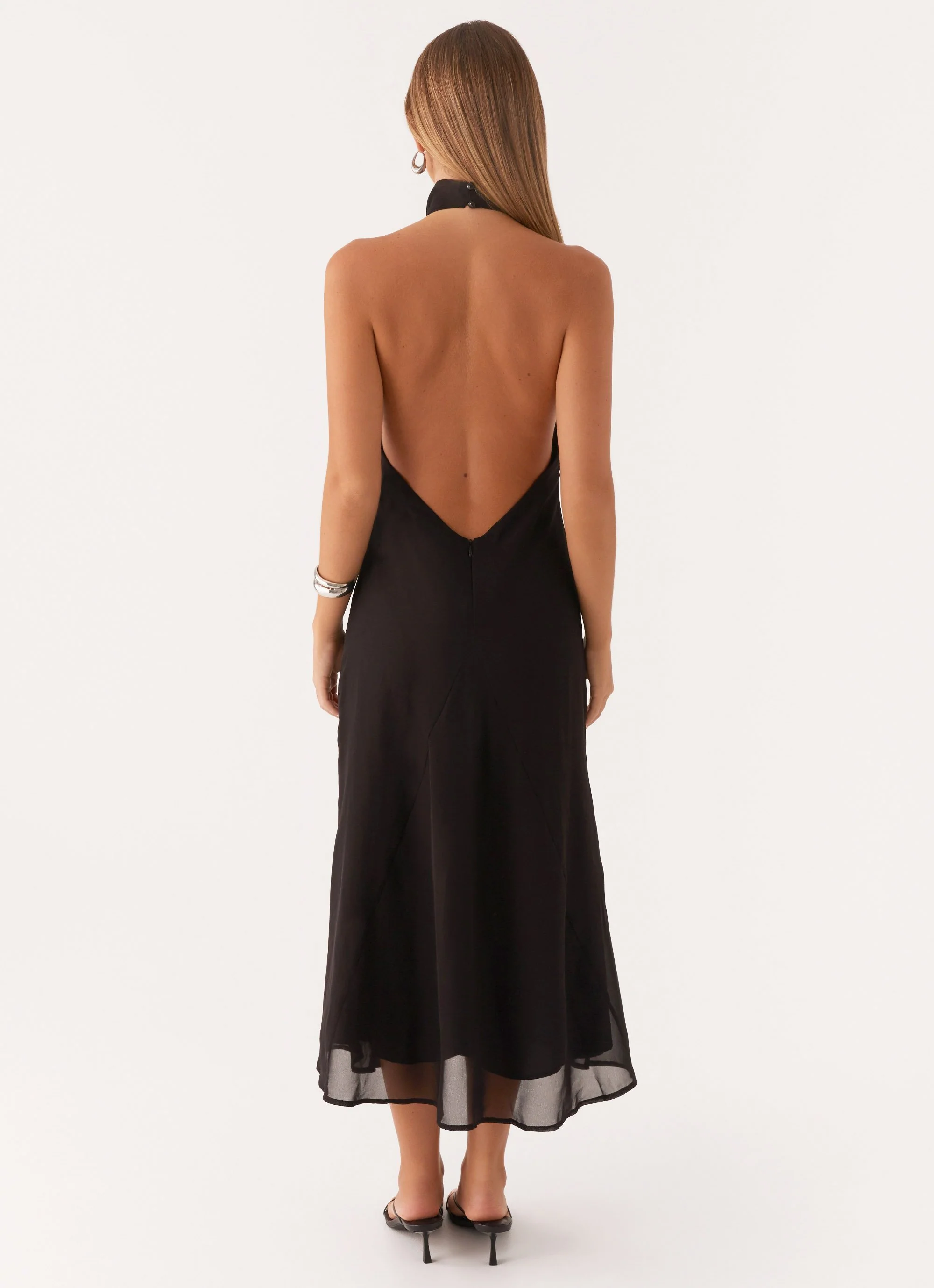 Emmalyn Midi Dress - Black - Image 4