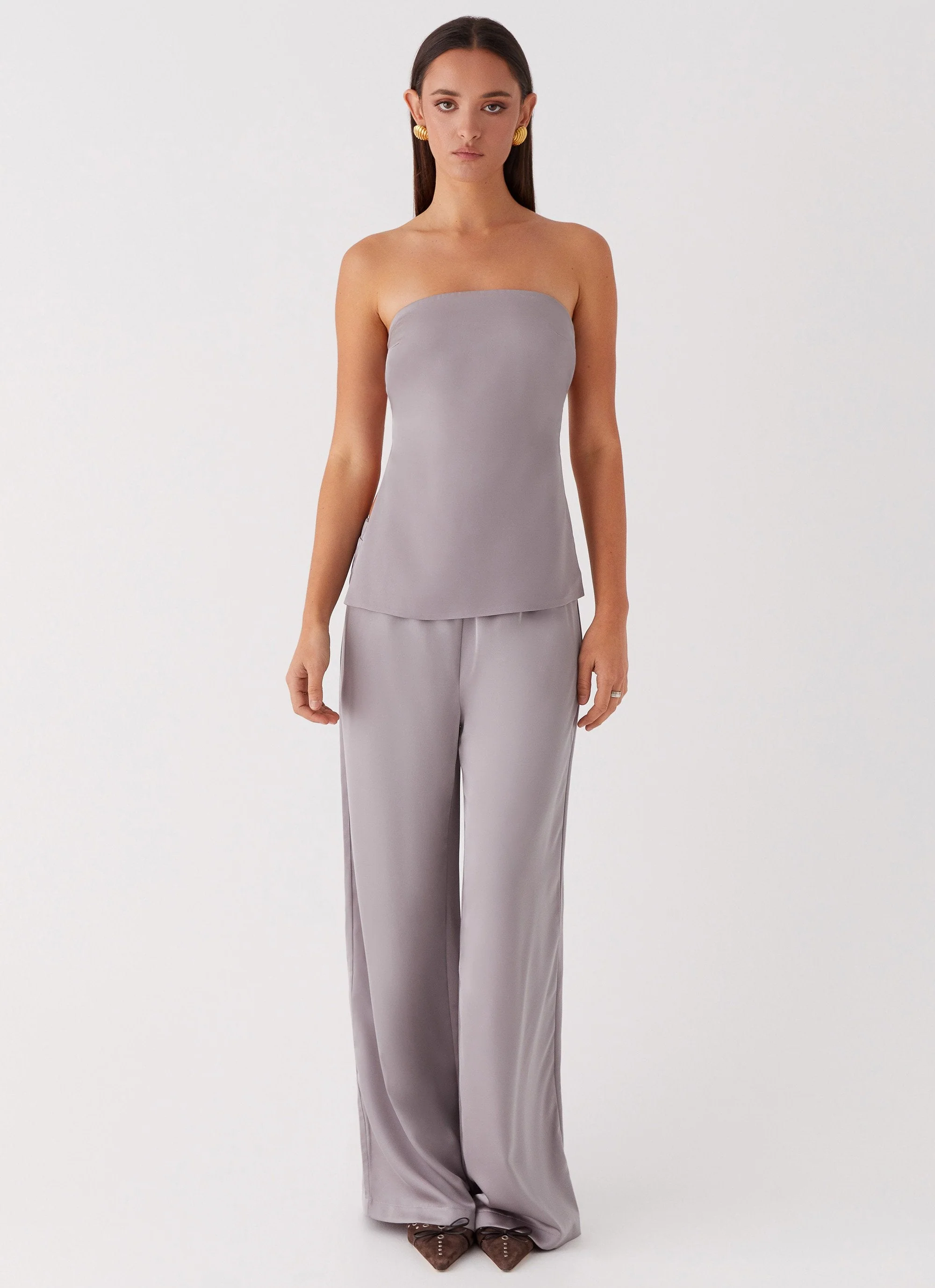 Enchanted Loving Strapless Top - Grey - Image 5