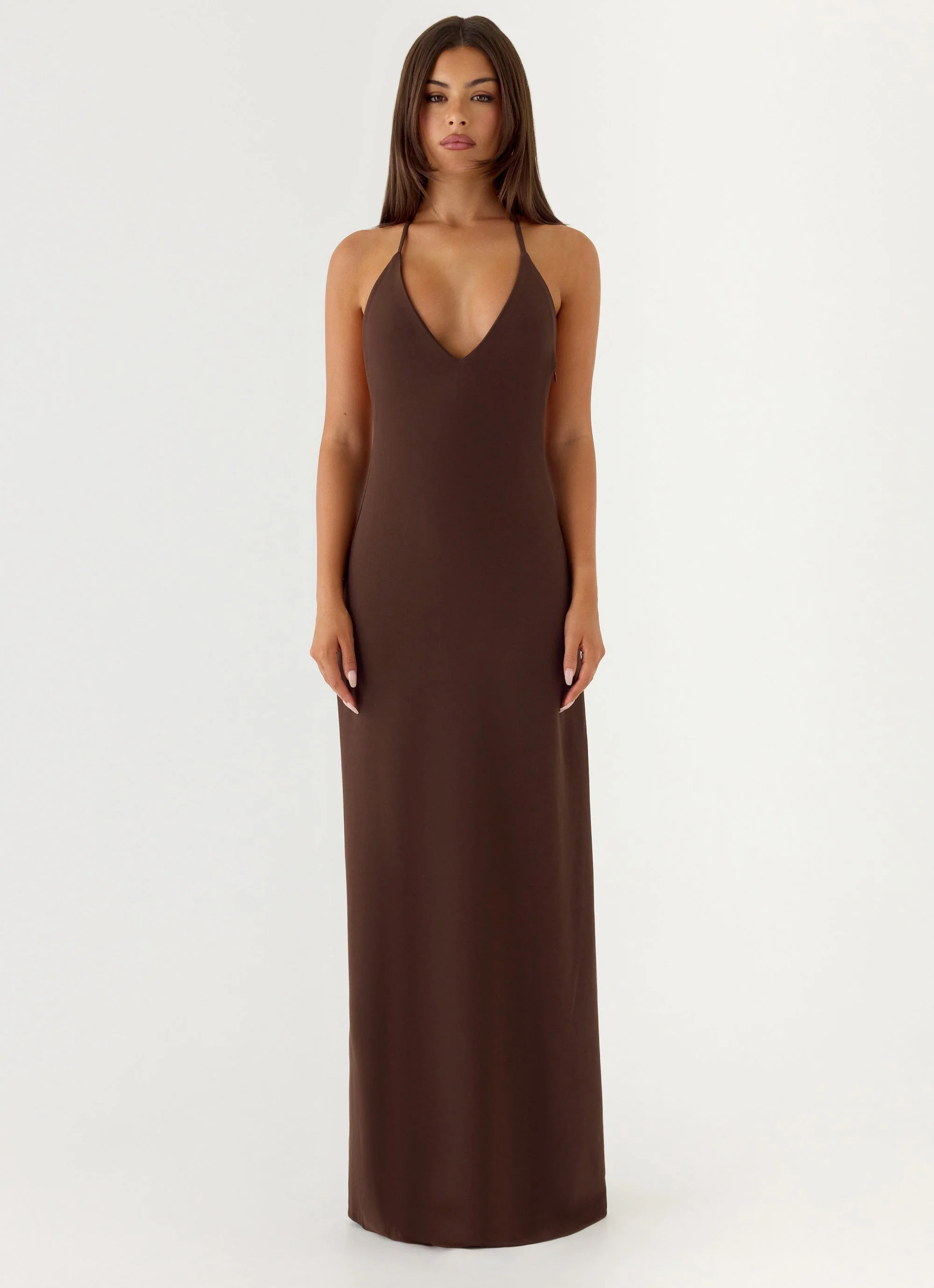 Endless Sunday Maxi Dress - Chocolate - Image 4