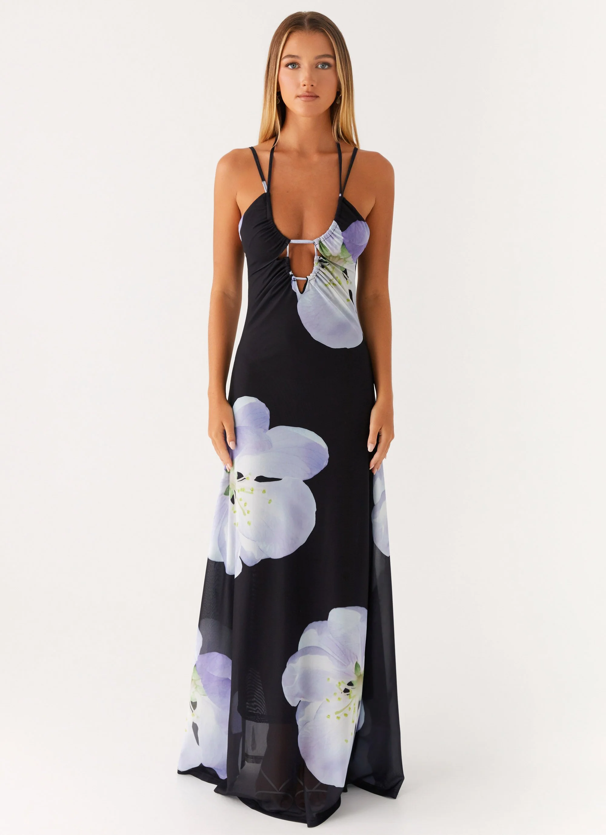 Enrika Maxi Dress - Flower Print - Image 2