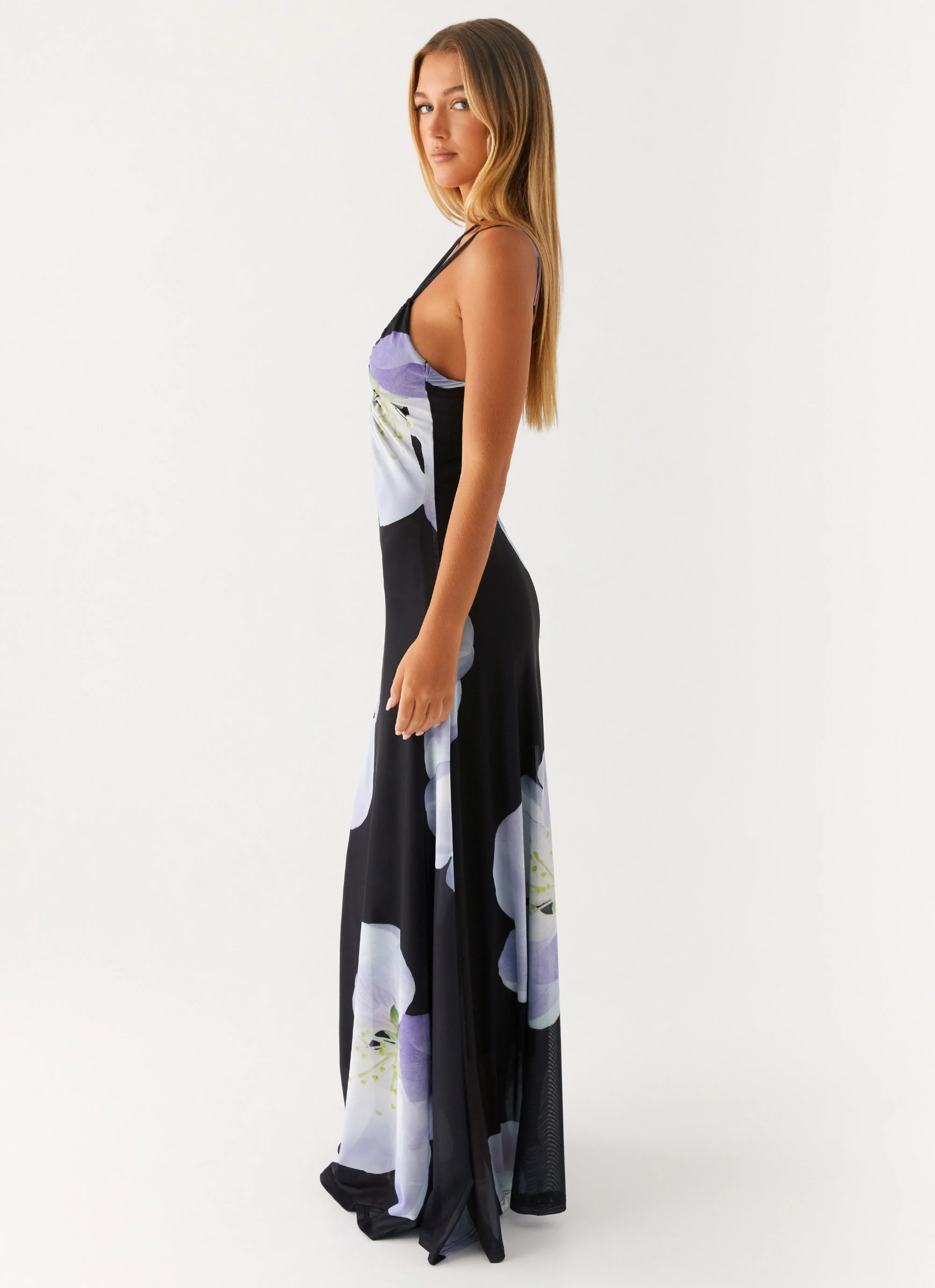Enrika Maxi Dress - Flower Print - Image 3